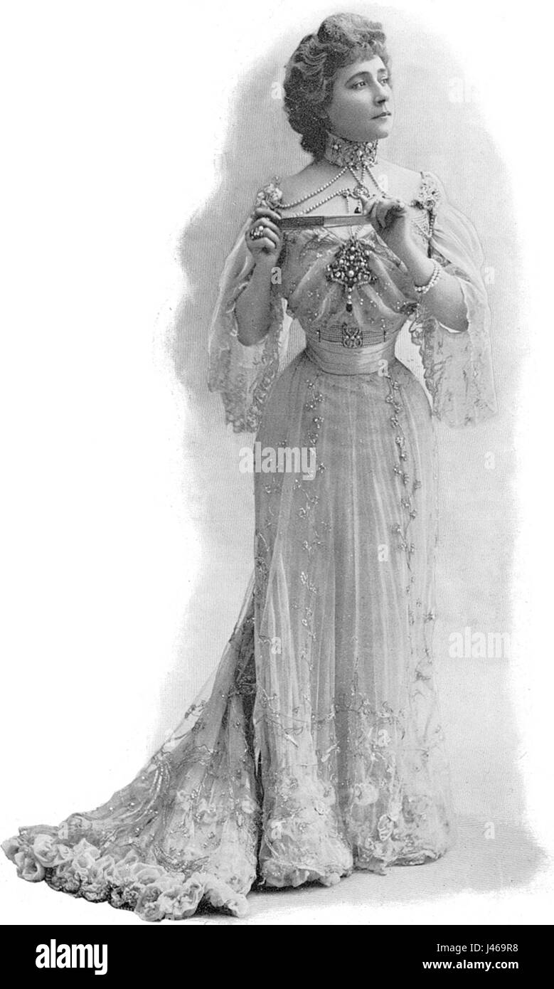 Mlle Marcelle Lender era una ballerina e attrice francese nota per le sue esibizioni tra la fine del XIX e l'inizio del XX secolo. Questo riferimento al 1901 Parigi evidenzia un periodo significativo della sua carriera. Foto Stock