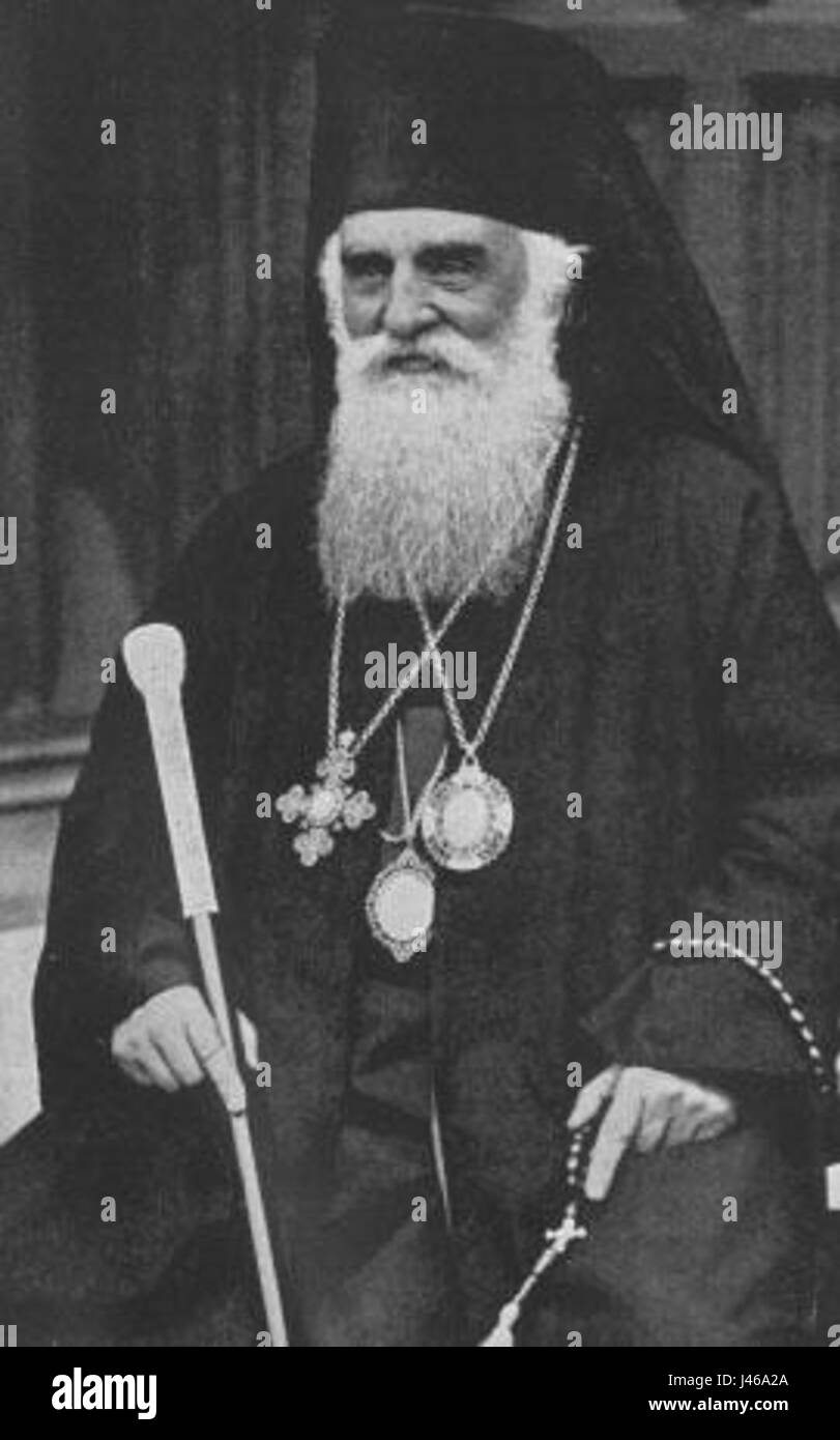 Miron Cristia patriach della Romania Foto Stock
