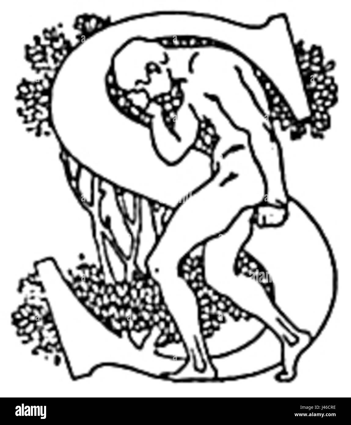 Un'immagine di "Synowie ziemi" (figli della Terra), probabilmente raffigurante una scena letteraria o culturale, legata al patrimonio e alla storia polacchi. Foto Stock