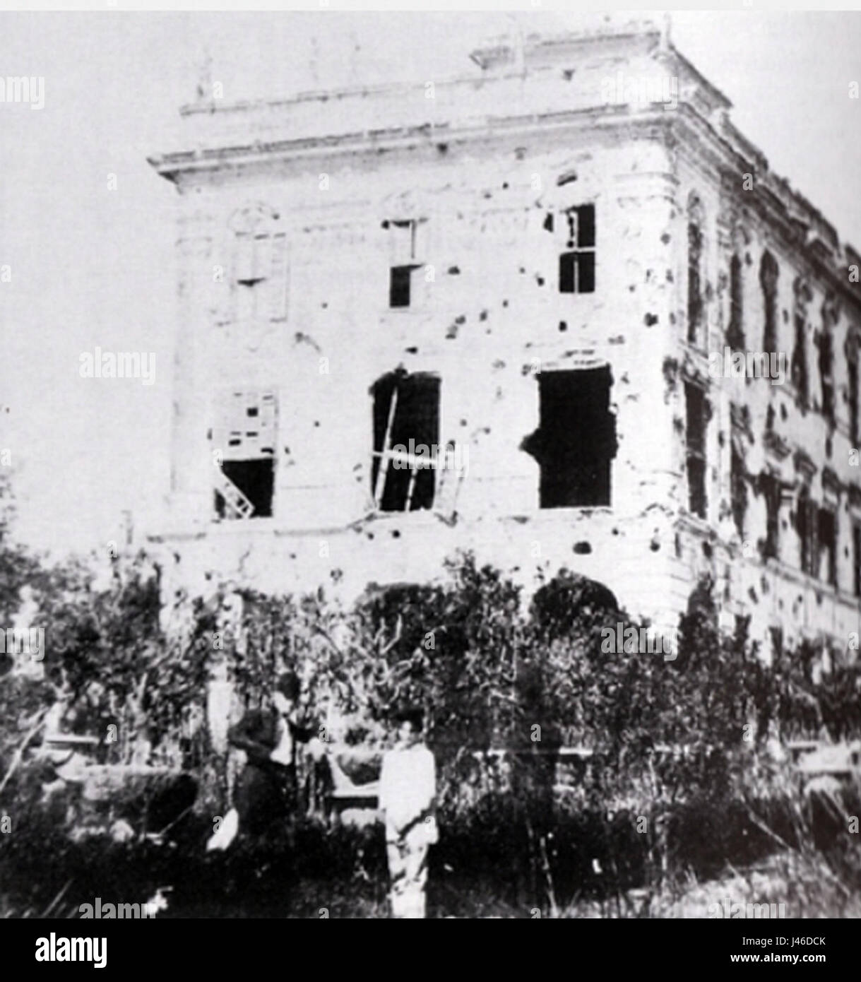 Palazzo Valentini 1849 Foto Stock