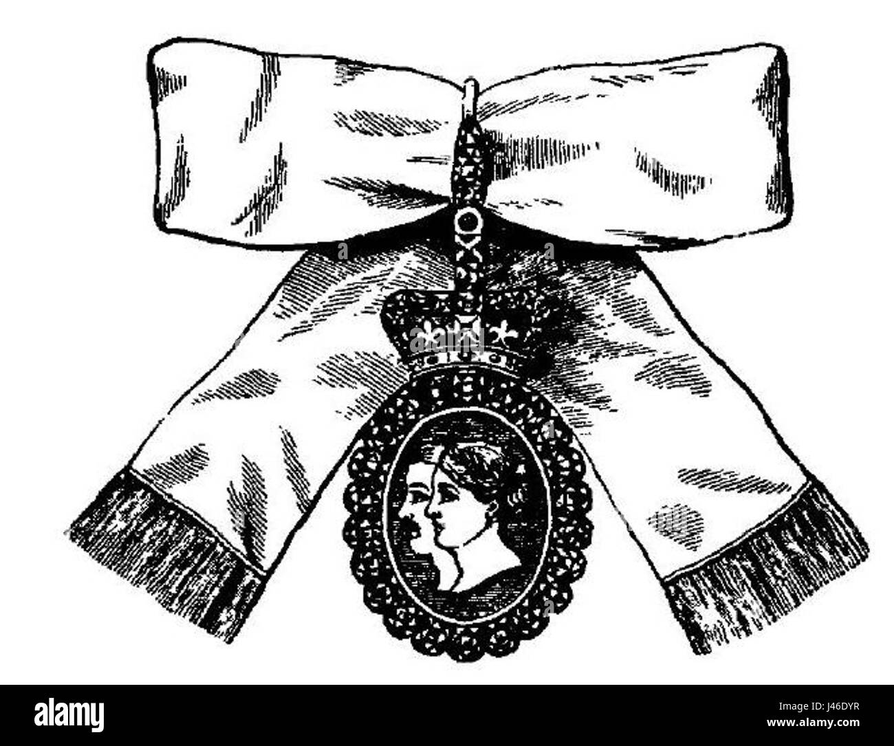 OrderofVictoriaandAlbertSecondClass Foto Stock