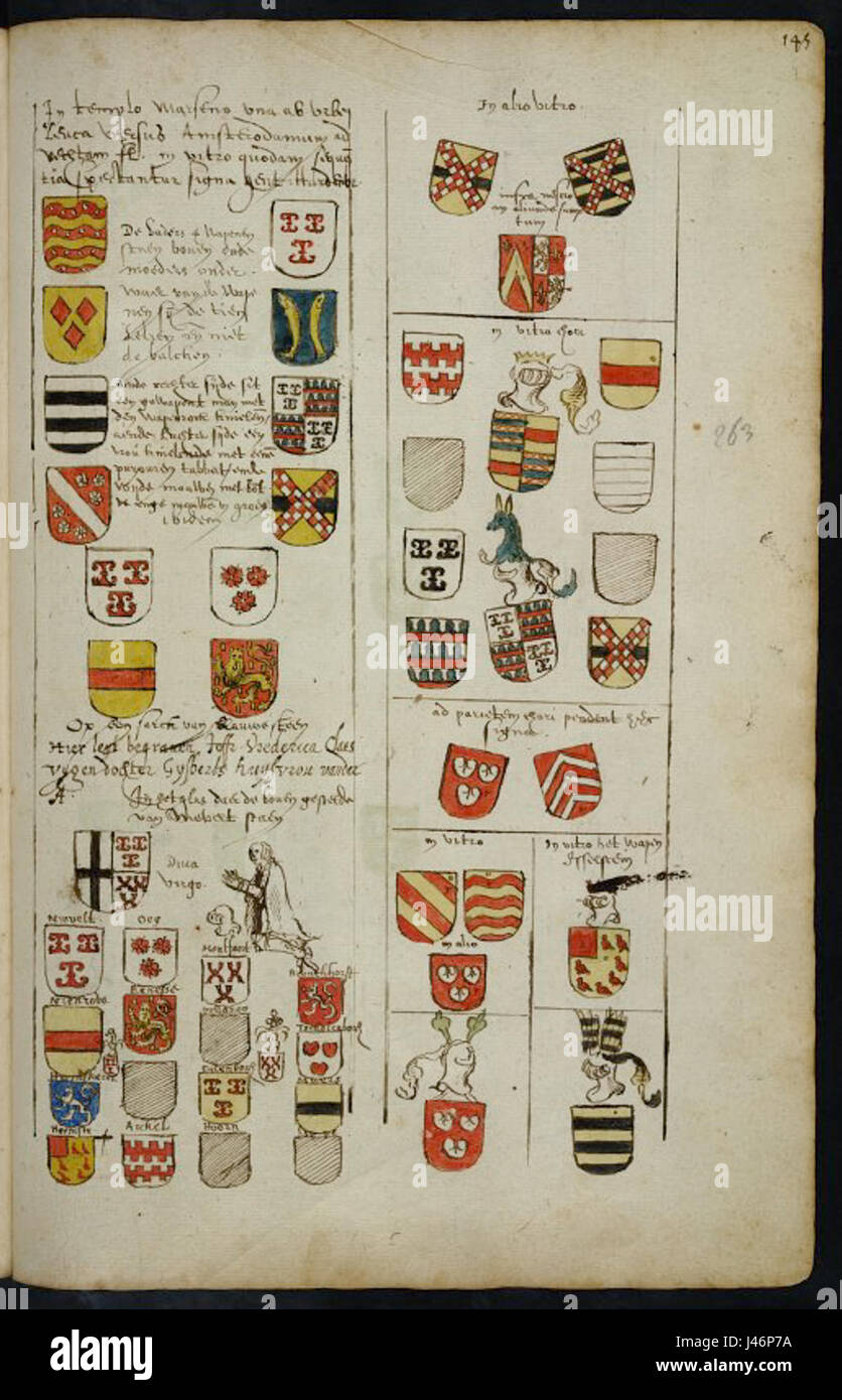 Monumenta Van Buchel si riferisce a una collezione o a un'opera che presenta monumenti storici o punti di riferimento, enfatizzando il loro significato nella storia europea. Foto Stock