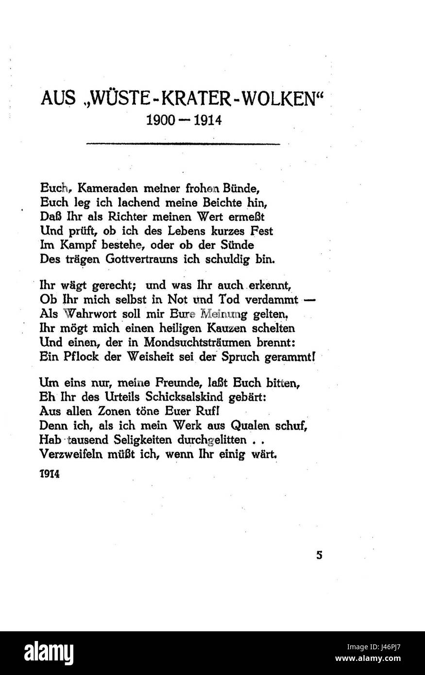 Allarme Muehsam 005 Foto Stock