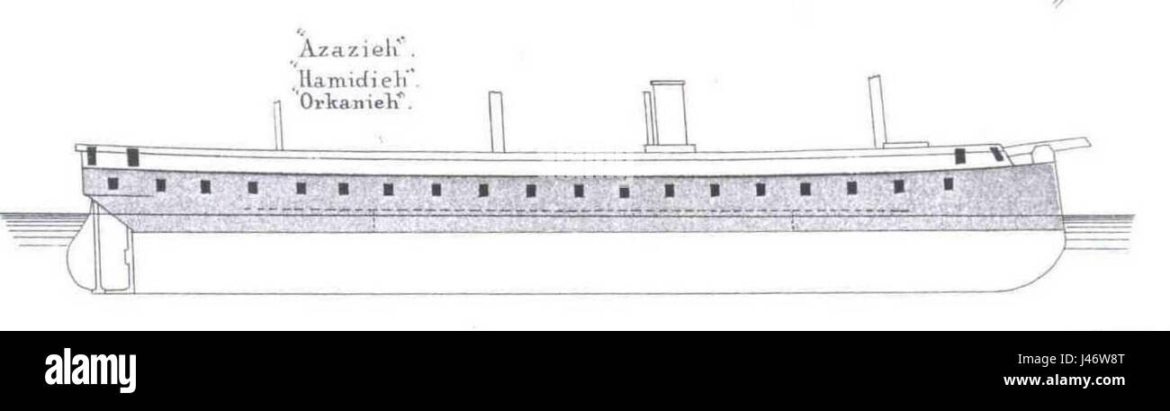 Orkanieh (1865) Foto Stock