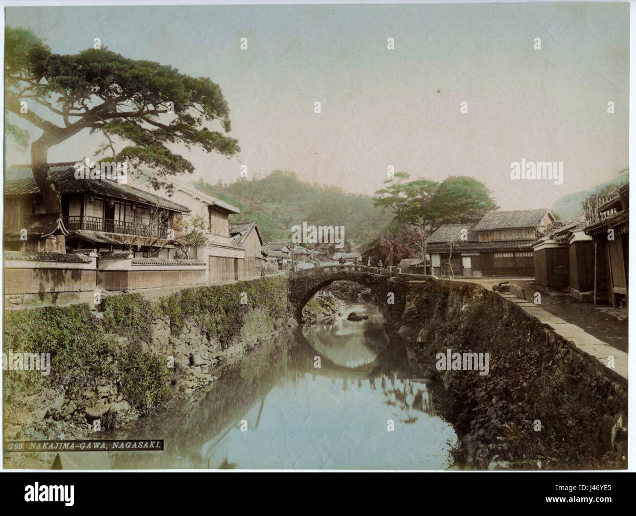 Gawa Nakajima, di Nagasaki Foto Stock