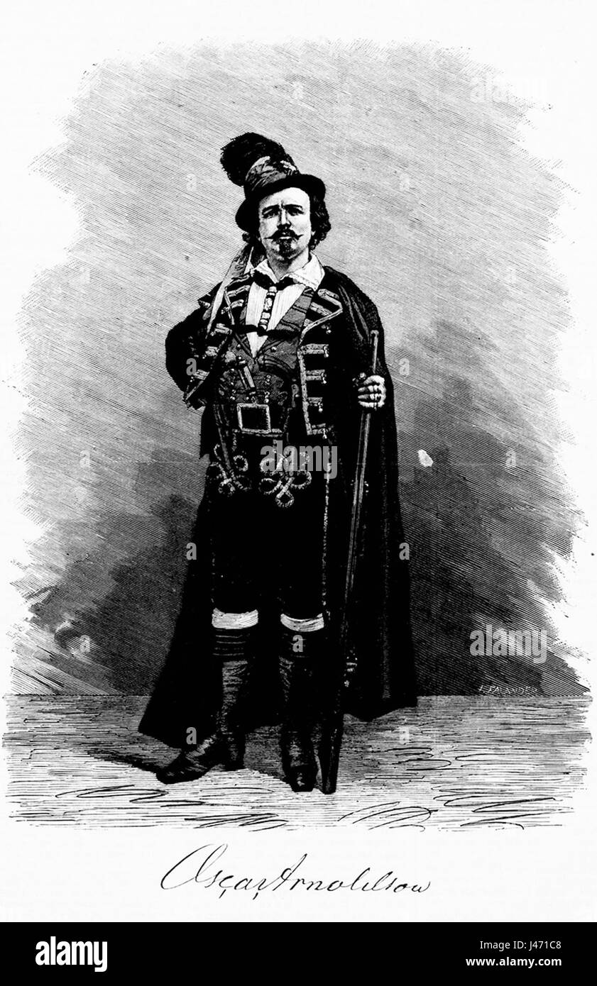 Oscar SMT Arnoldson Ida Falander 1881 Foto Stock Oscar SMT Arnoldson Ida Falander 1881 Foto Stock