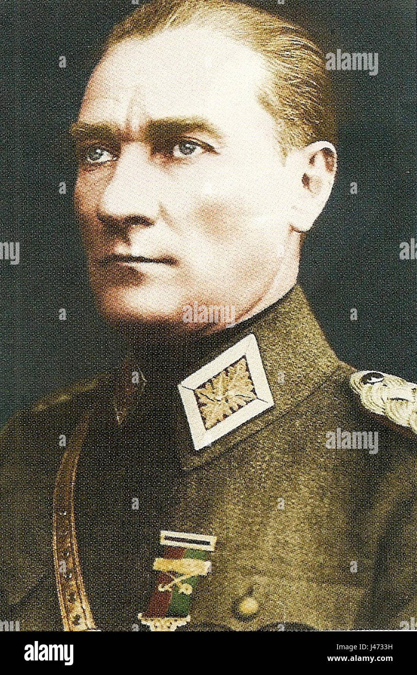 Mustafa Kemal02 Foto Stock