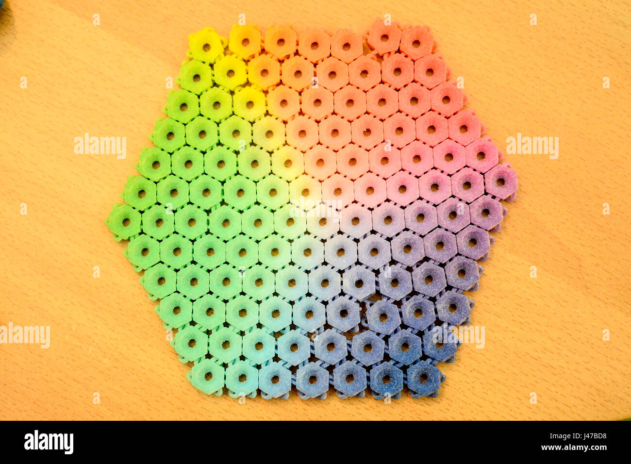 Stampati in 3D struttura robotica Foto Stock