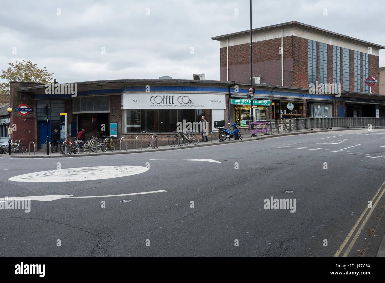 Stazione di Città di Acton Foto Stock