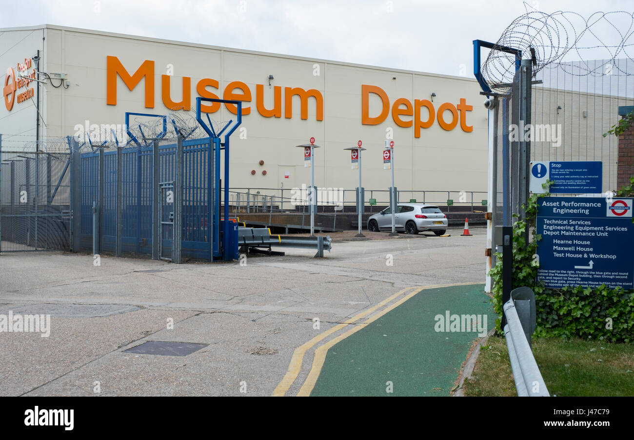 Museo dei Trasporti di Londra, Acton Town Foto Stock
