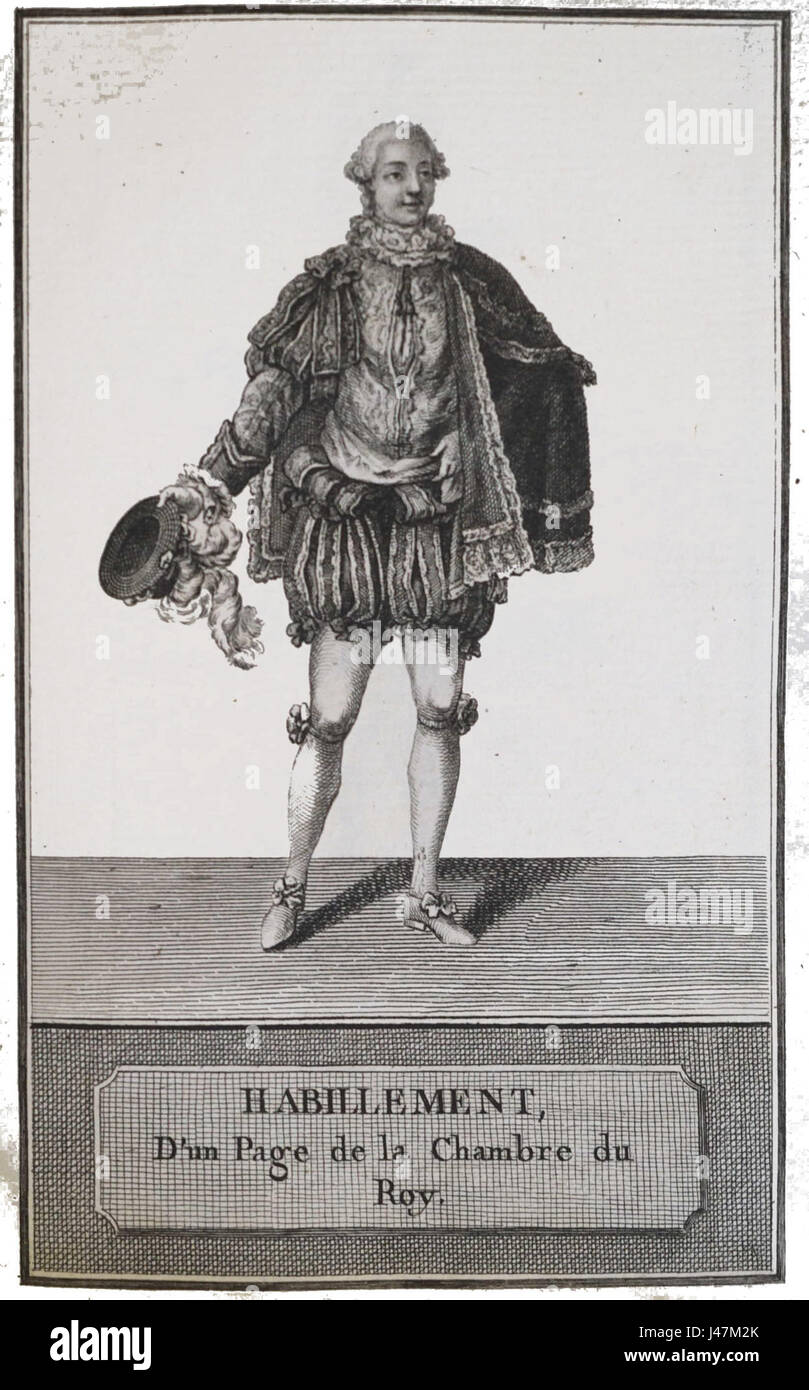 Pagina de la chambre Louis XVI Patas06118 Foto Stock