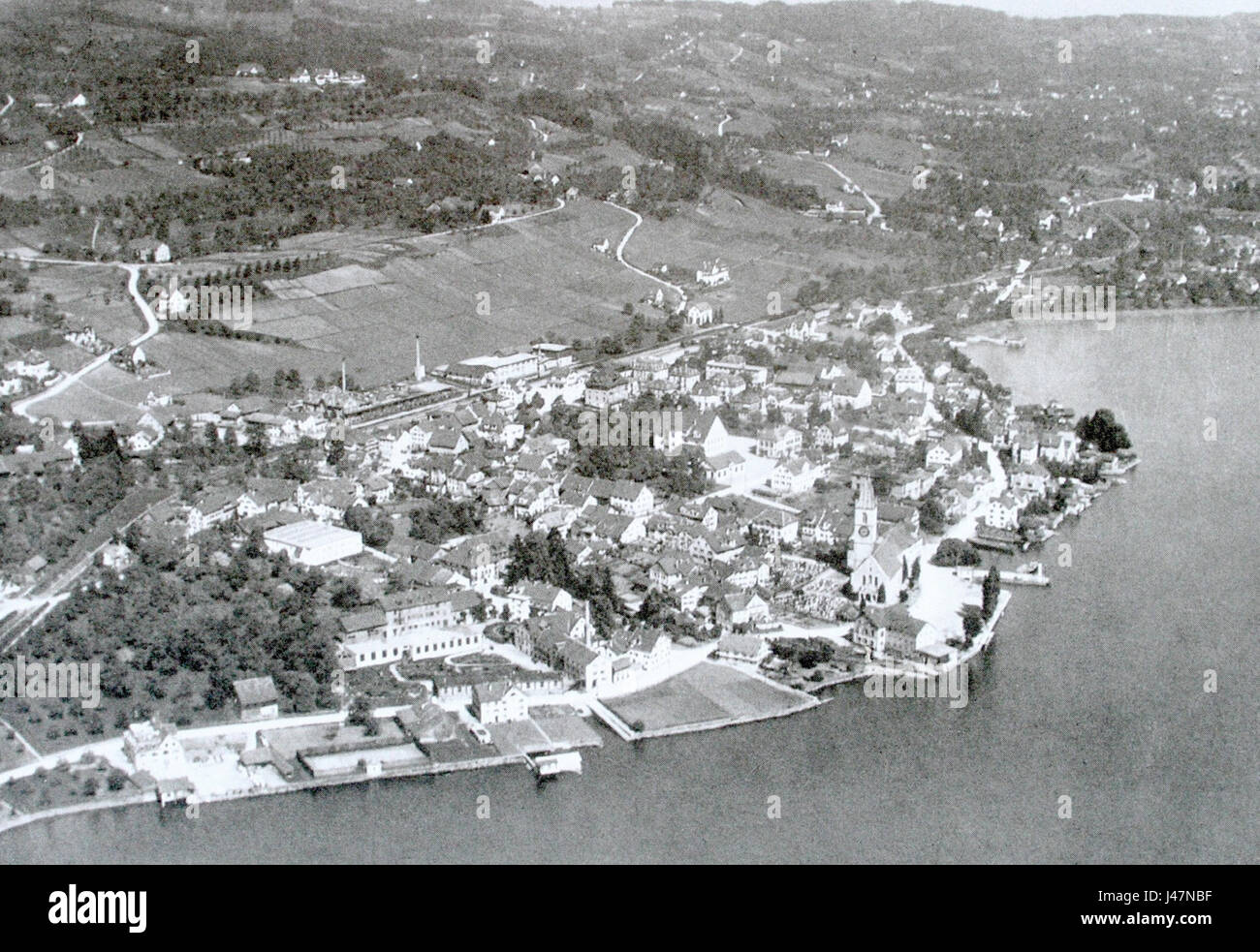 Mittelholzer Meilen Foto Stock