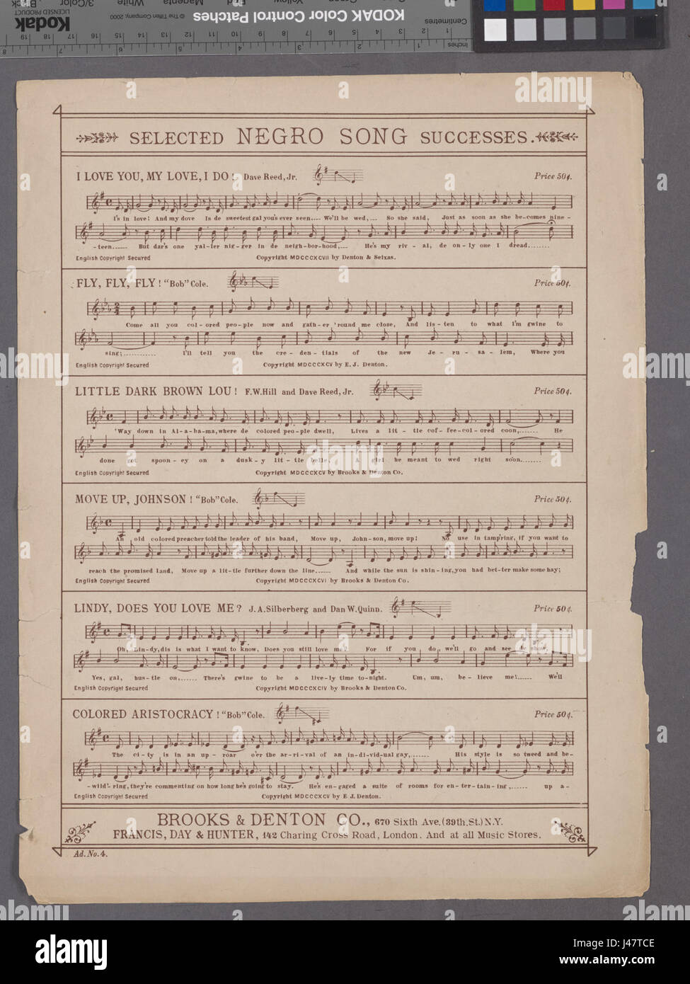 Monkey mormora (NYPL ADE 1930457 1992630) Foto Stock