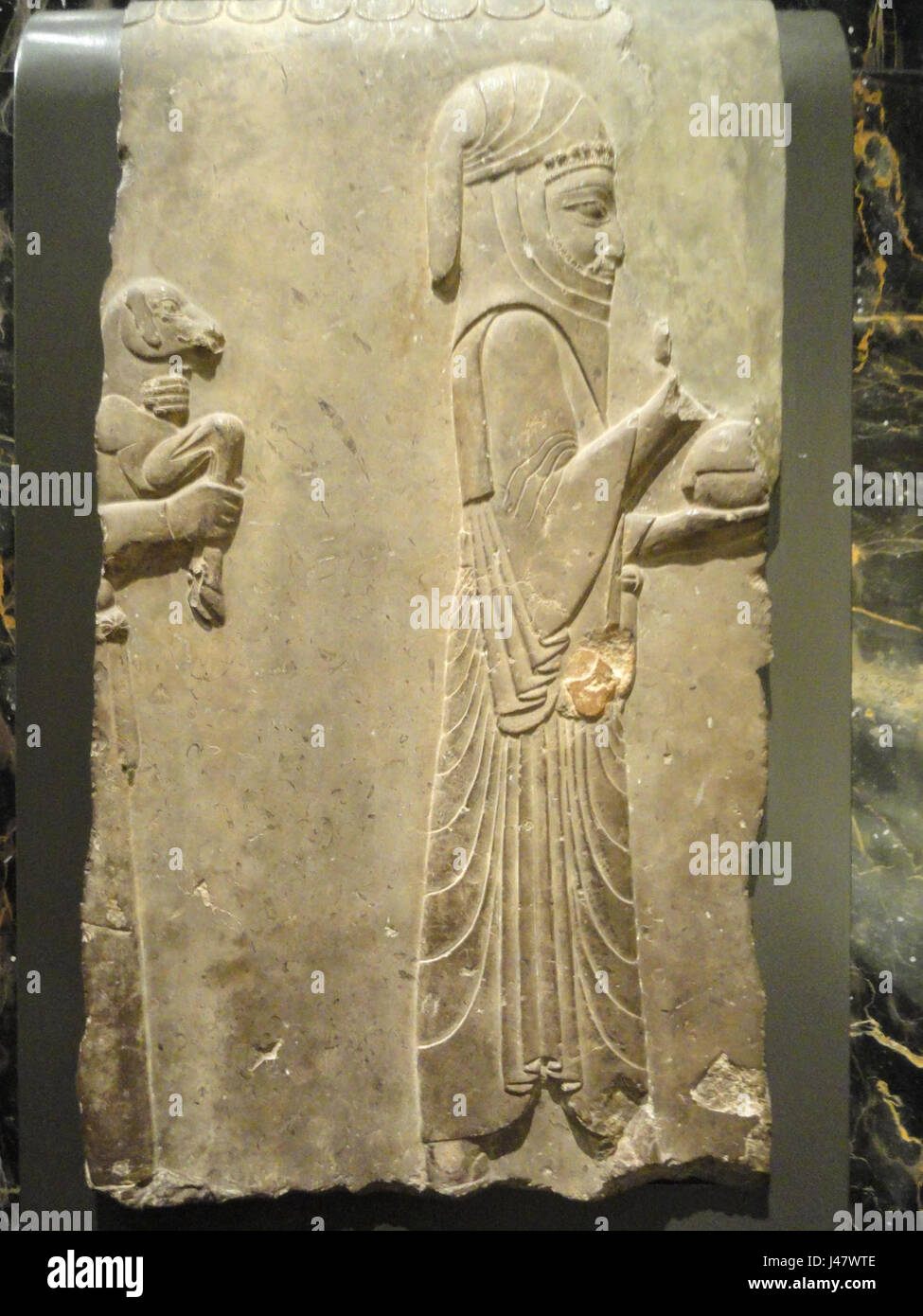 Palace servi, Persepolis, quinto quarto secolo a.e.v. Nelson Atkins Museum of Art DSC08136 Foto Stock