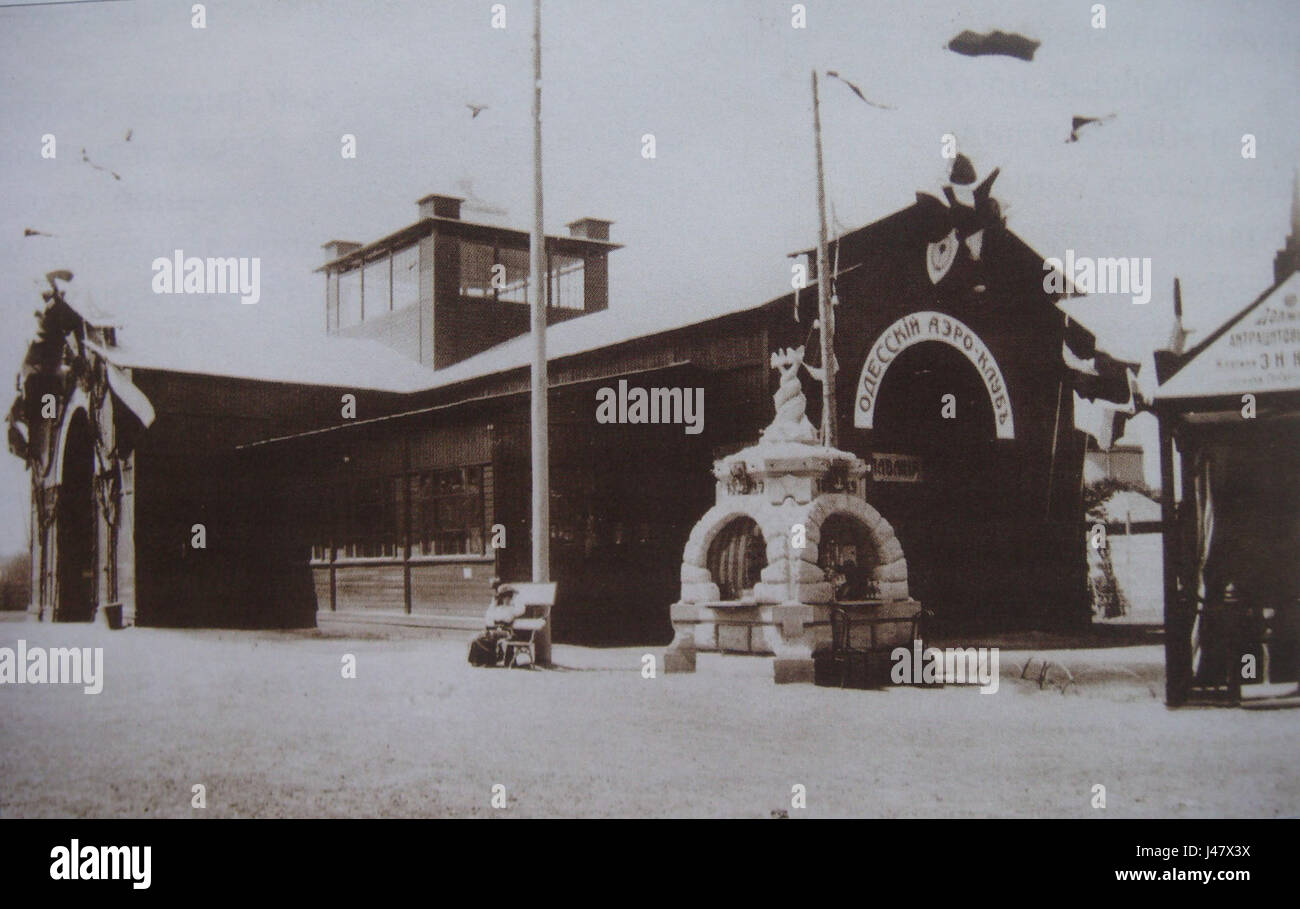 Odessa exposition aviation pavilion Foto Stock