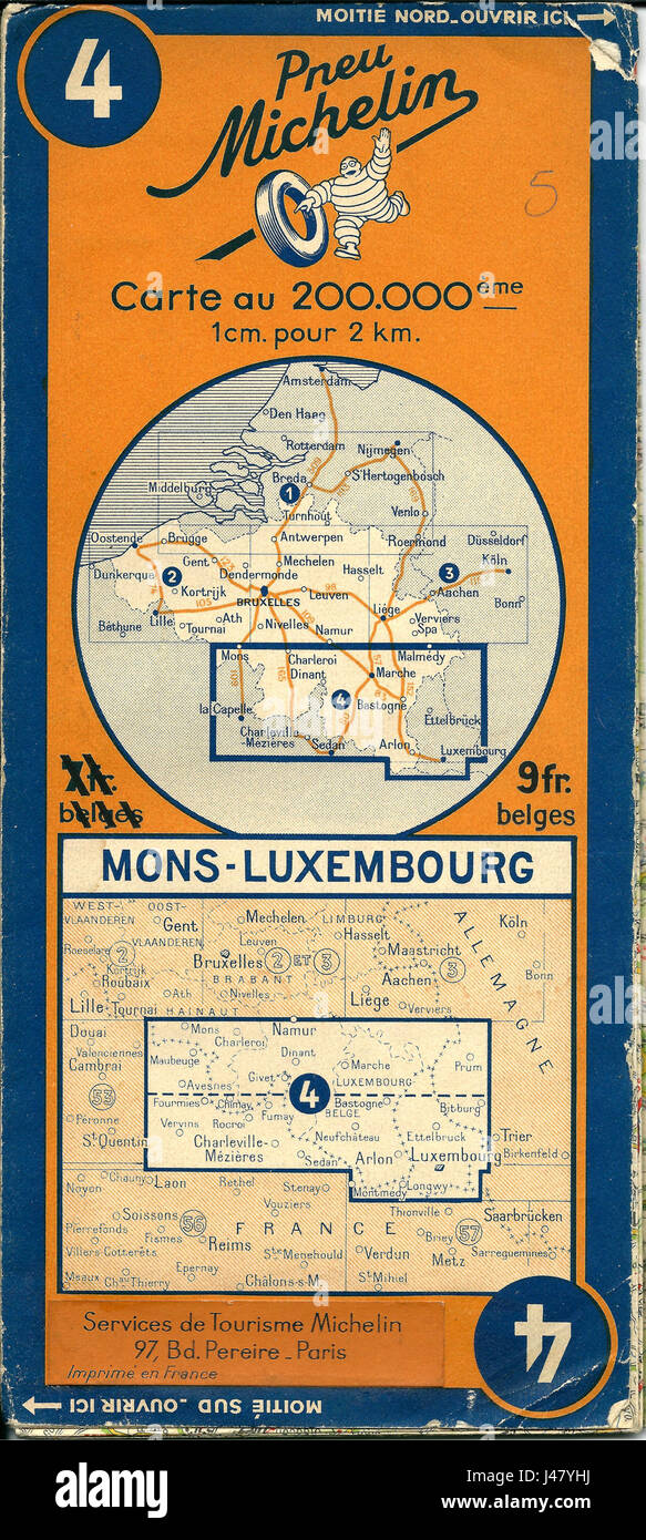 Michelin map immagini e fotografie stock ad alta risoluzione - Alamy
