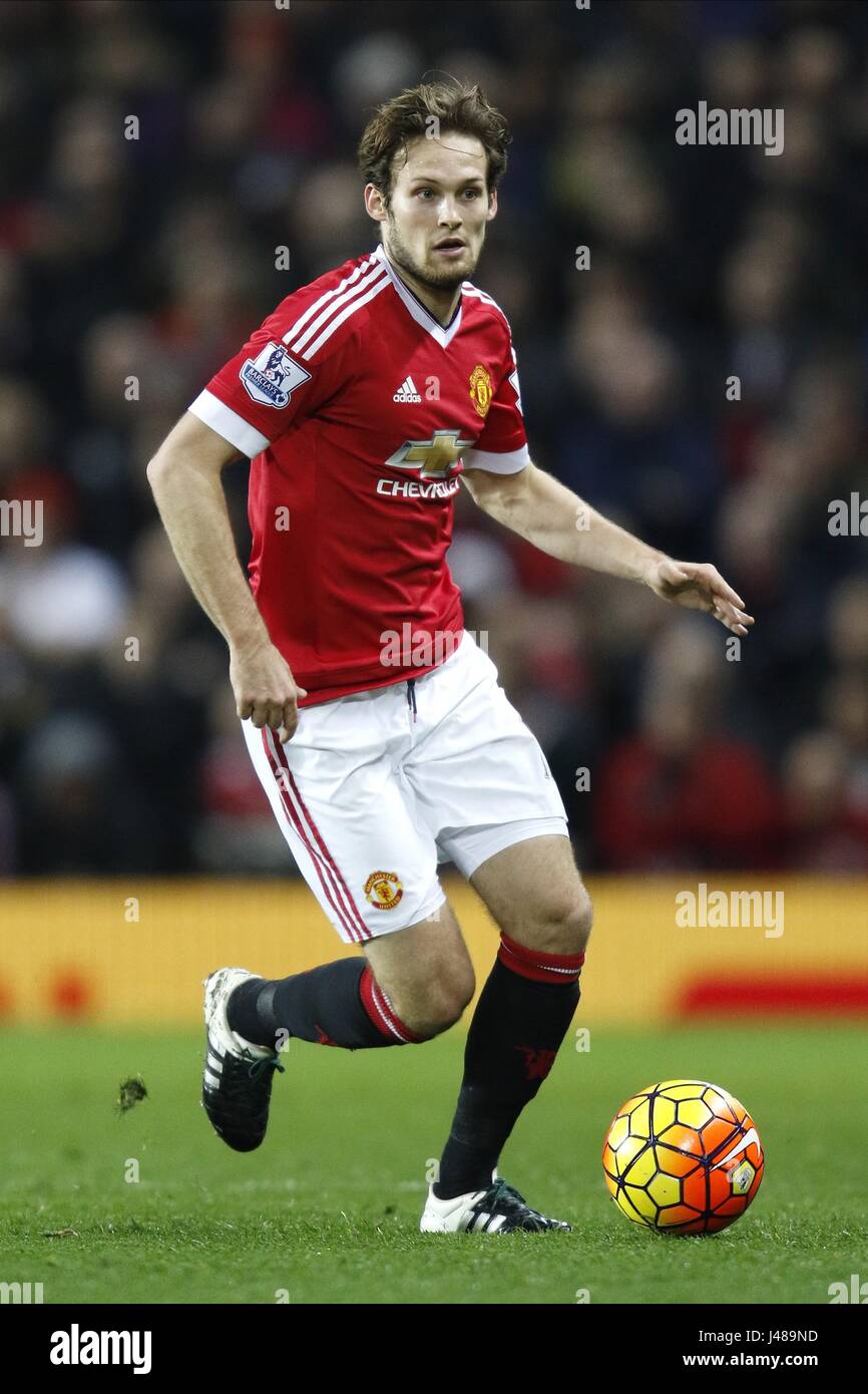 DALEY BLIND MANCHESTER UNITED FC CALCIATORE OLD TRAFFORD Manchester Inghilterra 28 Dicembre 2015 Foto Stock