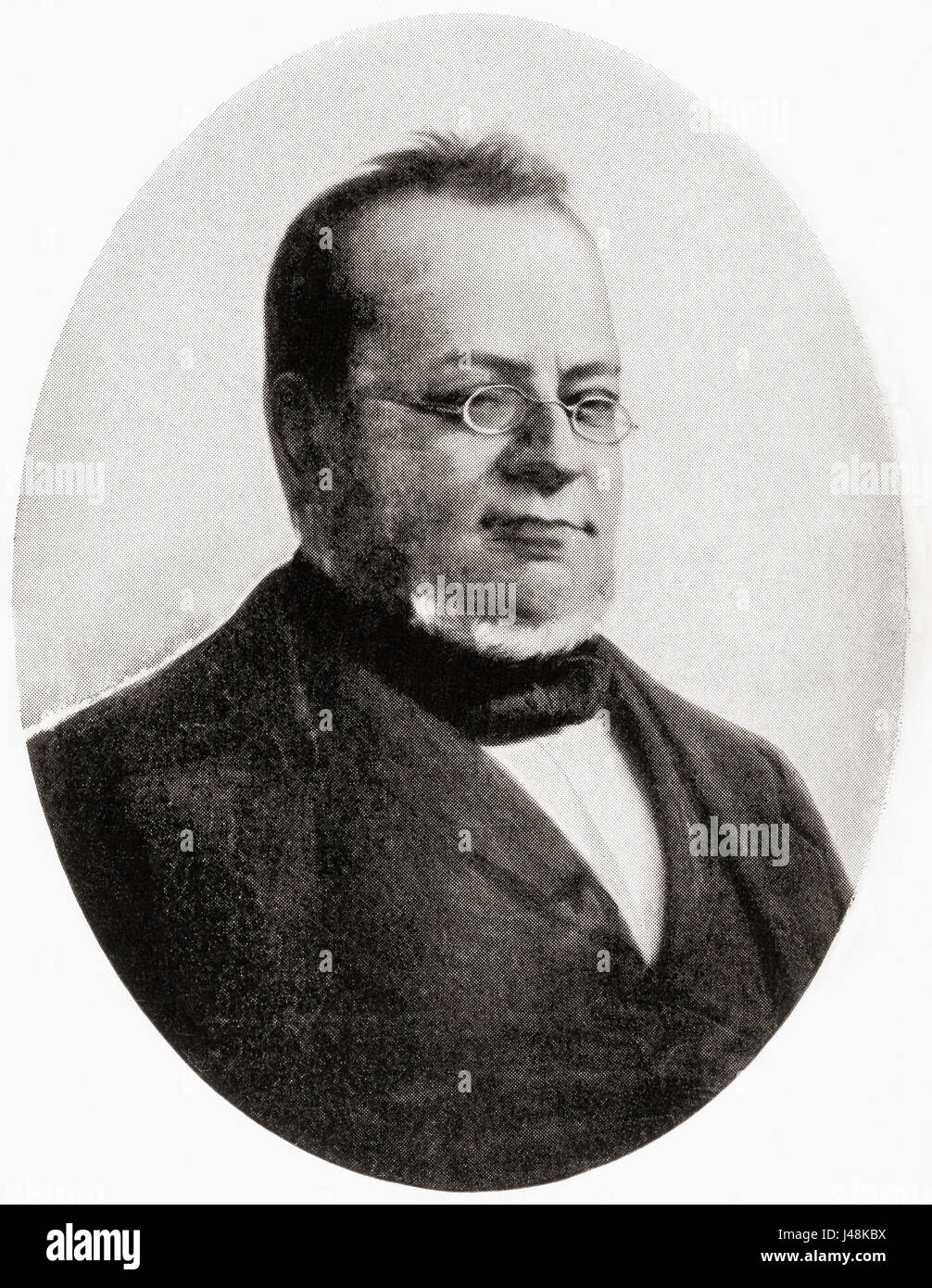 Camillo Paolo Filippo Giulio Benso Conte di Cavour, Isolabella e Leri, 1810 - 1861, aka il Conte di Cavour. Statista italiano e una figura di primo piano del movimento verso l'unificazione italiana. Da Hutchinson nella storia delle nazioni, pubblicato 1915. Foto Stock