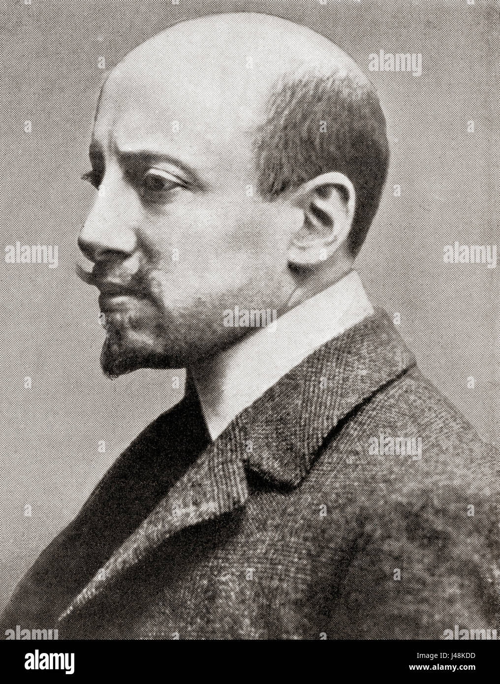 Generali di Gabriele D'Annunzio, principe di Montenevoso, duca di Gallese, 1863 - 1938. Scrittore italiano, poeta, giornalista, drammaturgo e soldato durante la guerra mondiale I. Da Hutchinson nella storia delle nazioni, pubblicato 1915. Foto Stock