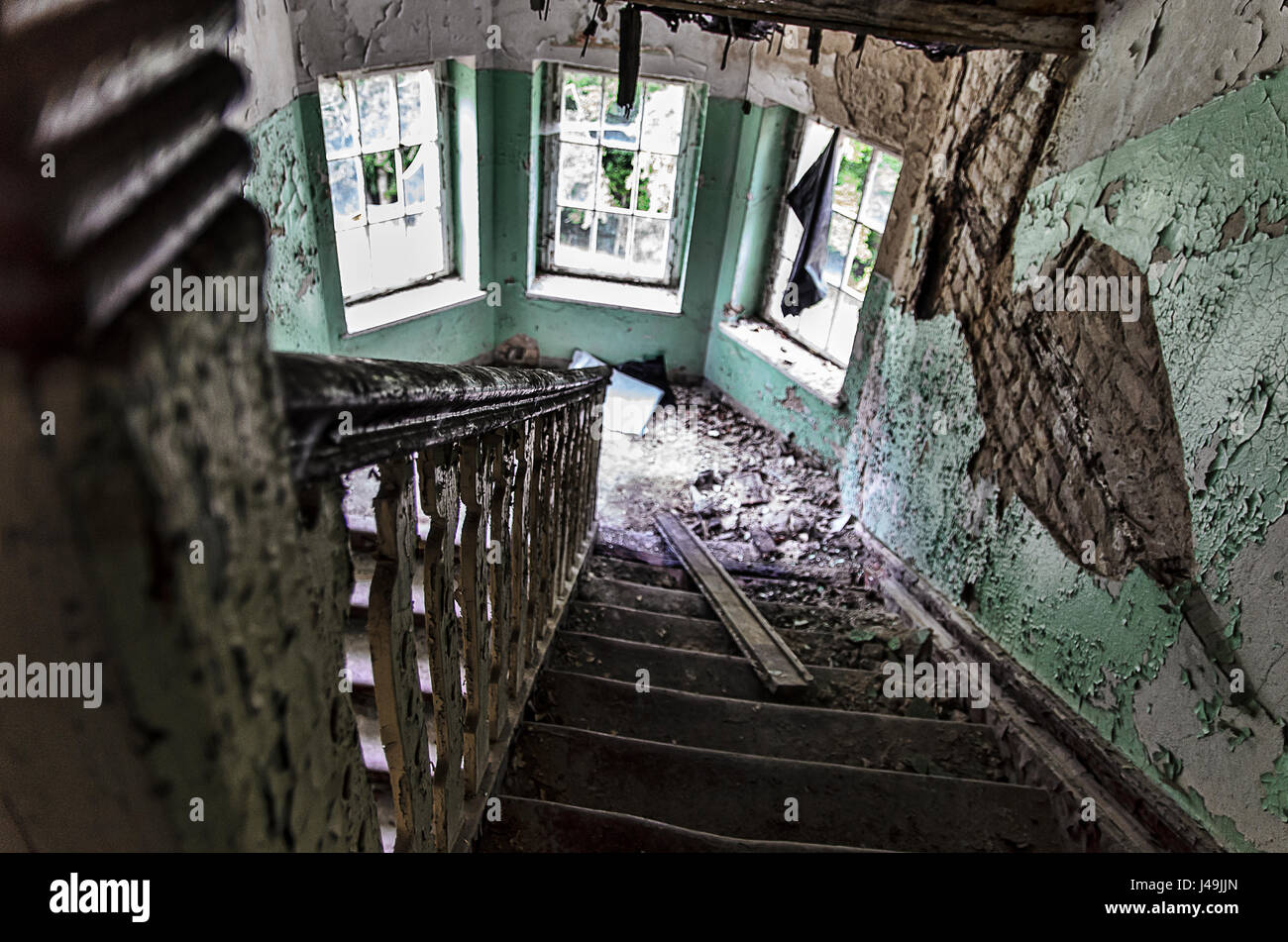 Hohenlychen sanatorio - Brandenburg Foto Stock