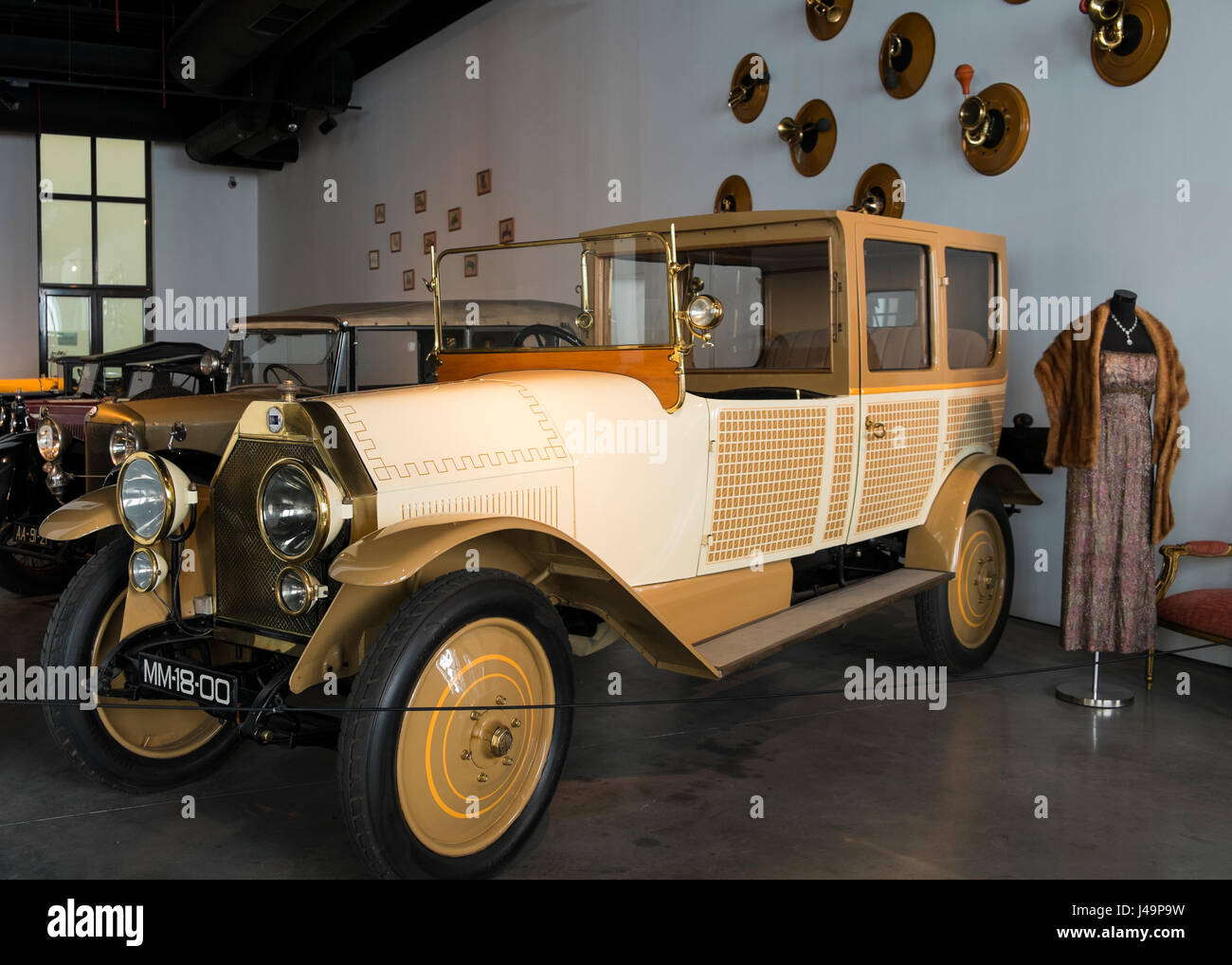 1921 Lancia Dikappa. Museo dell'automobile di Malaga, Spagna Foto Stock