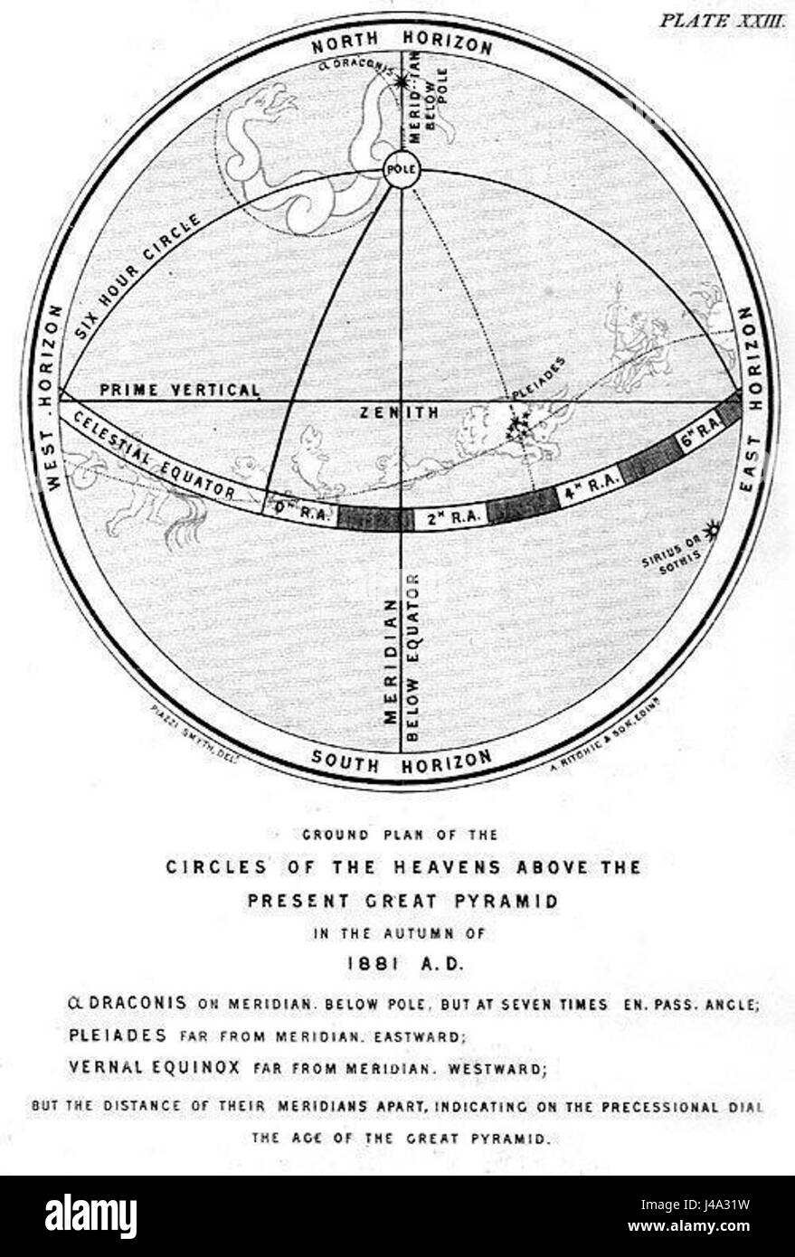 Piastra di Piazzi 23 Foto Stock