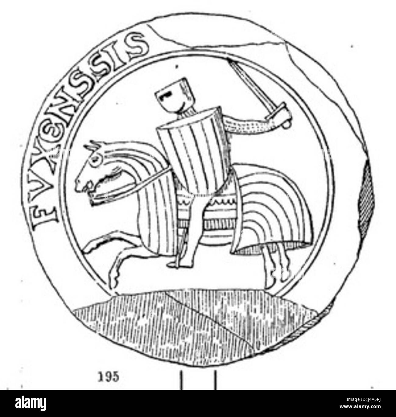 Roger Bernard II di Foix Foto Stock