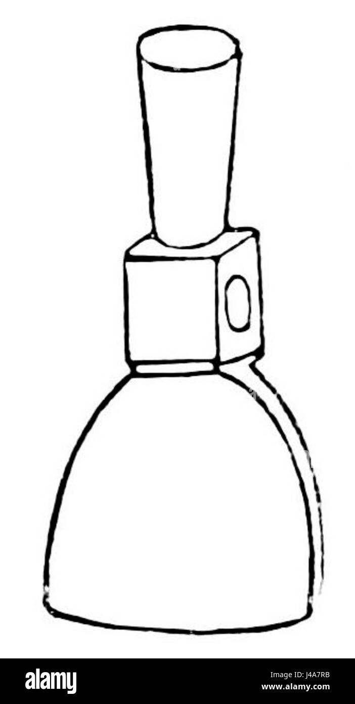Questo titolo verosimilmente si riferisce a una descrizione scientifica o tecnica di un'ascia a testa di scalpello, possibilmente presente in una pubblicazione o studio di strumenti e materiali. Suggerisce una descrizione dettagliata di un tipo specifico di utensile, utilizzato nella lavorazione o nella costruzione. Foto Stock