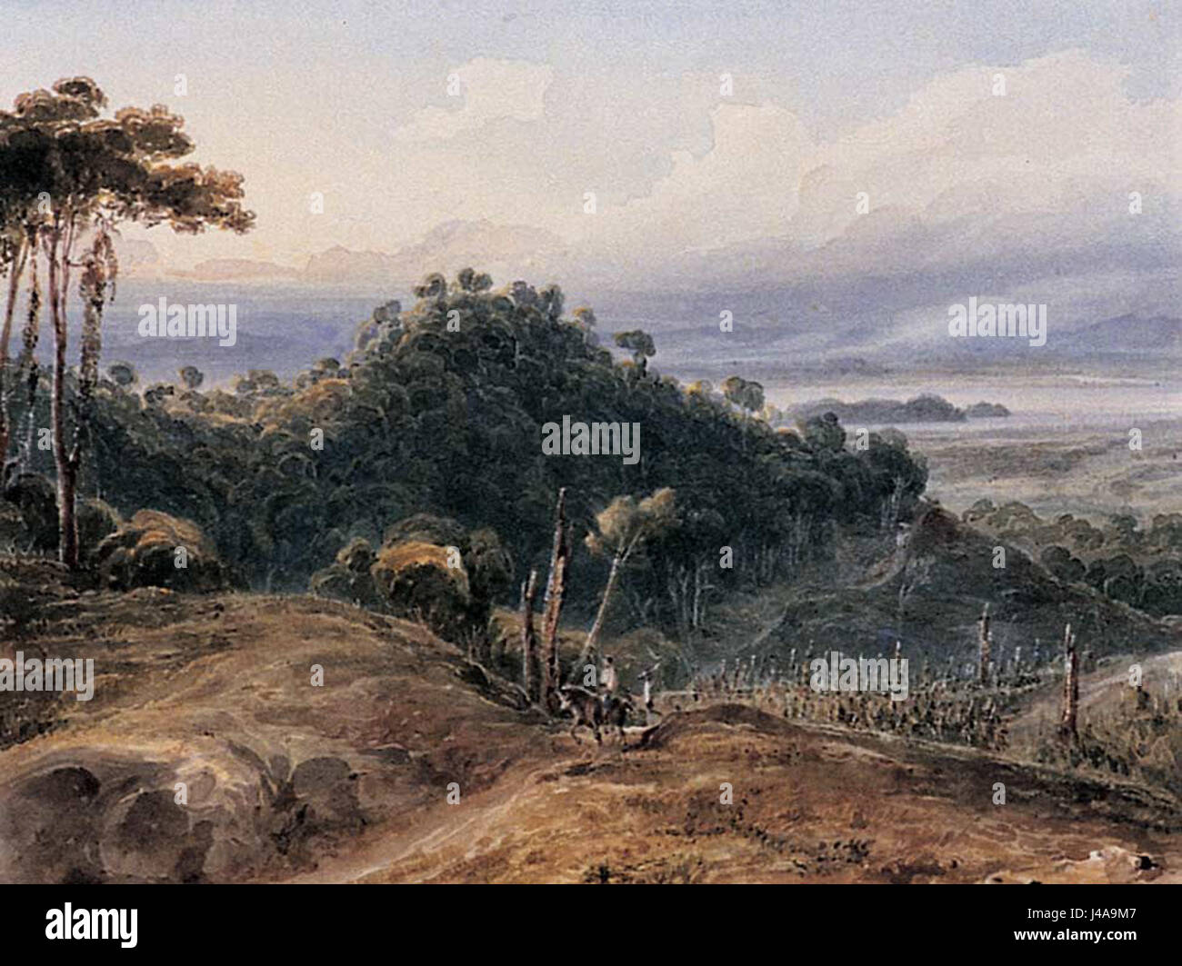 Museo di Penang pittura storica 525 Foto Stock