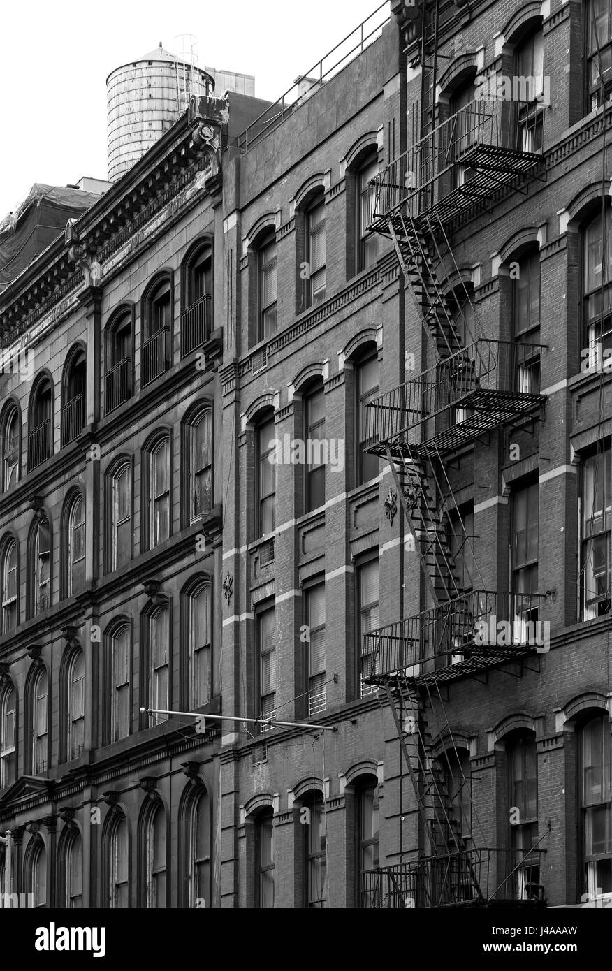 New York City residential Foto Stock
