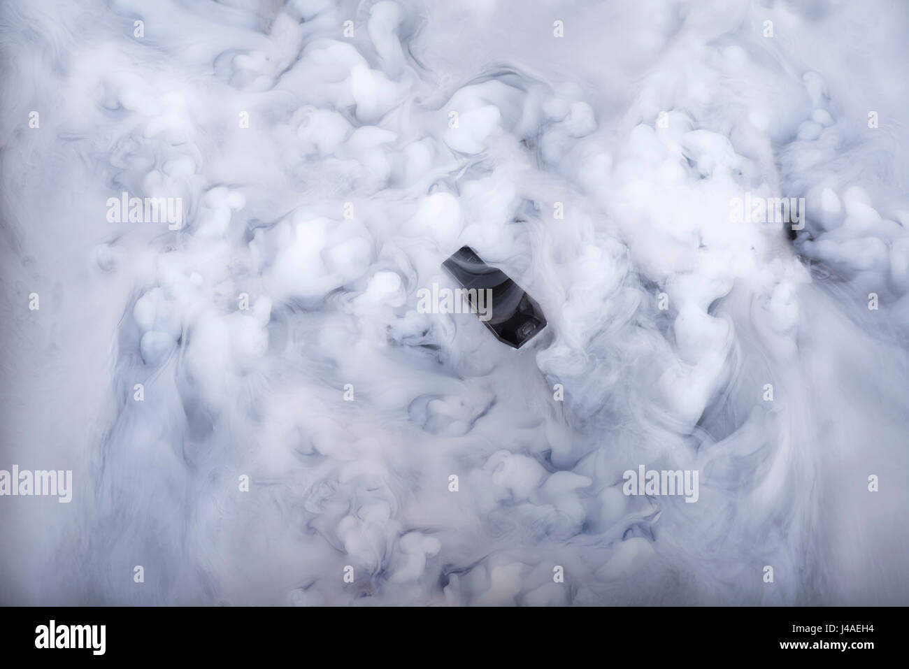 Flash memory stick e informazioni cloud Foto Stock