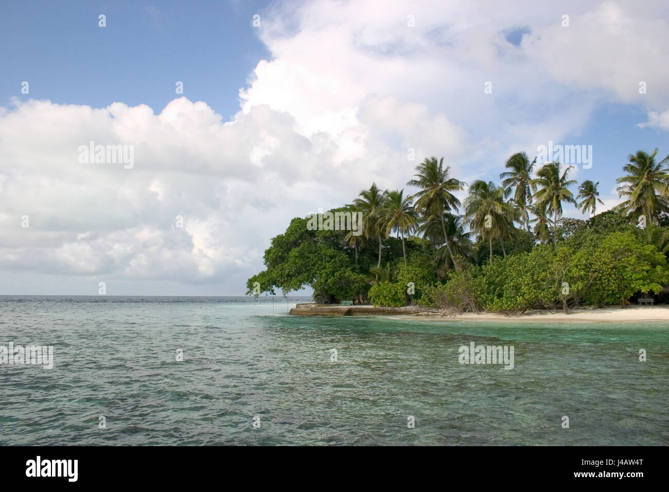 Embudu village Foto Stock