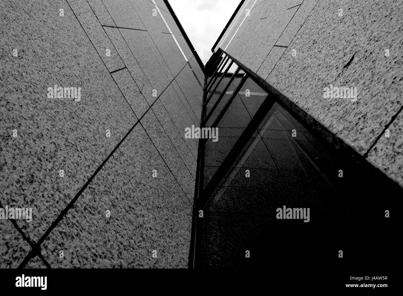 angolo stretto Foto Stock