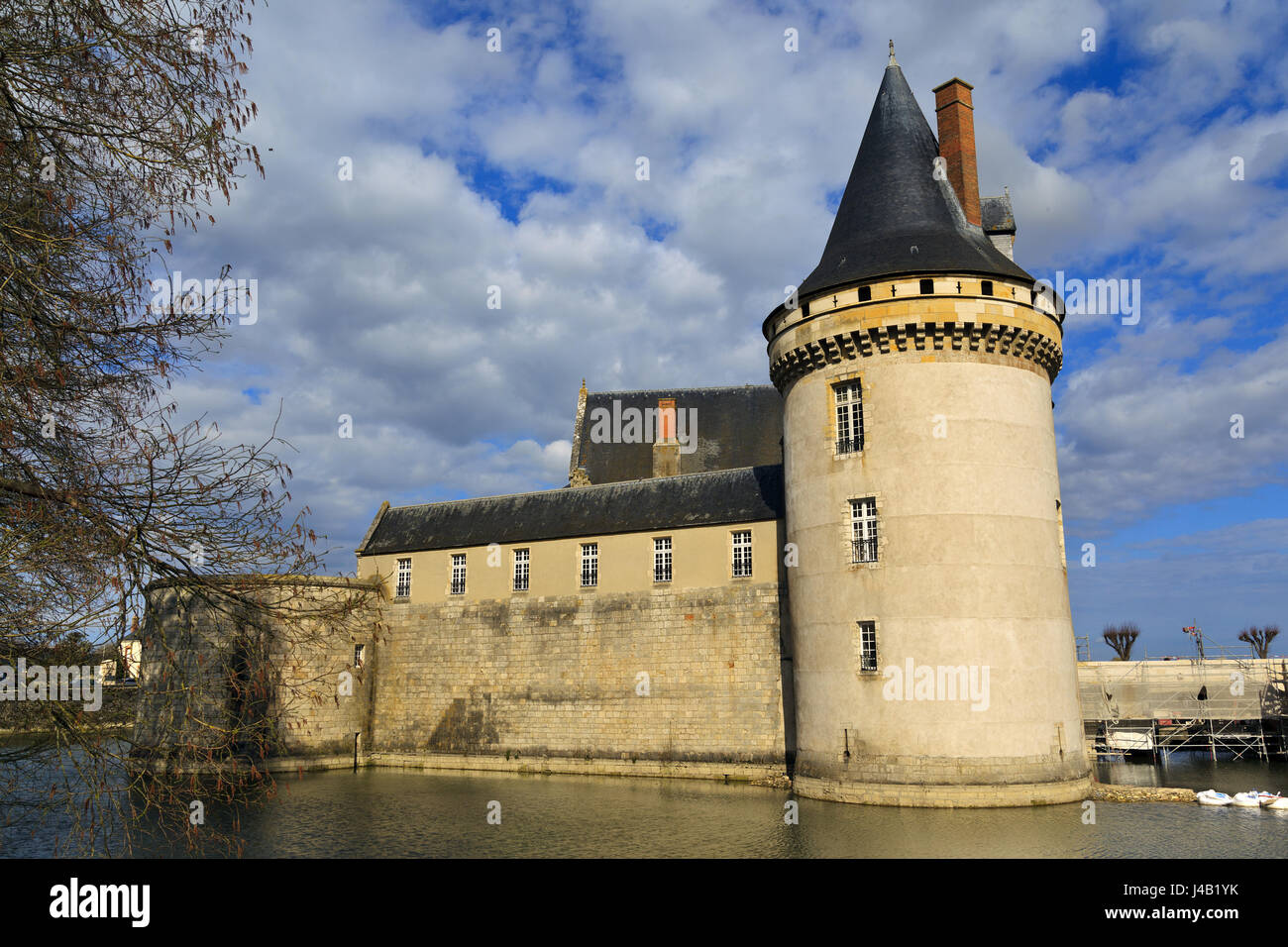 Château de Sully, Sully-sur-Loire, Francia Foto Stock