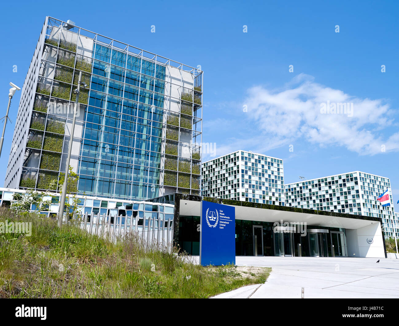 La Corte Penale Internazionale (ICC o ICCt) , organizzazione intergovernativa e il tribunale internazionale, all'Aia Foto Stock