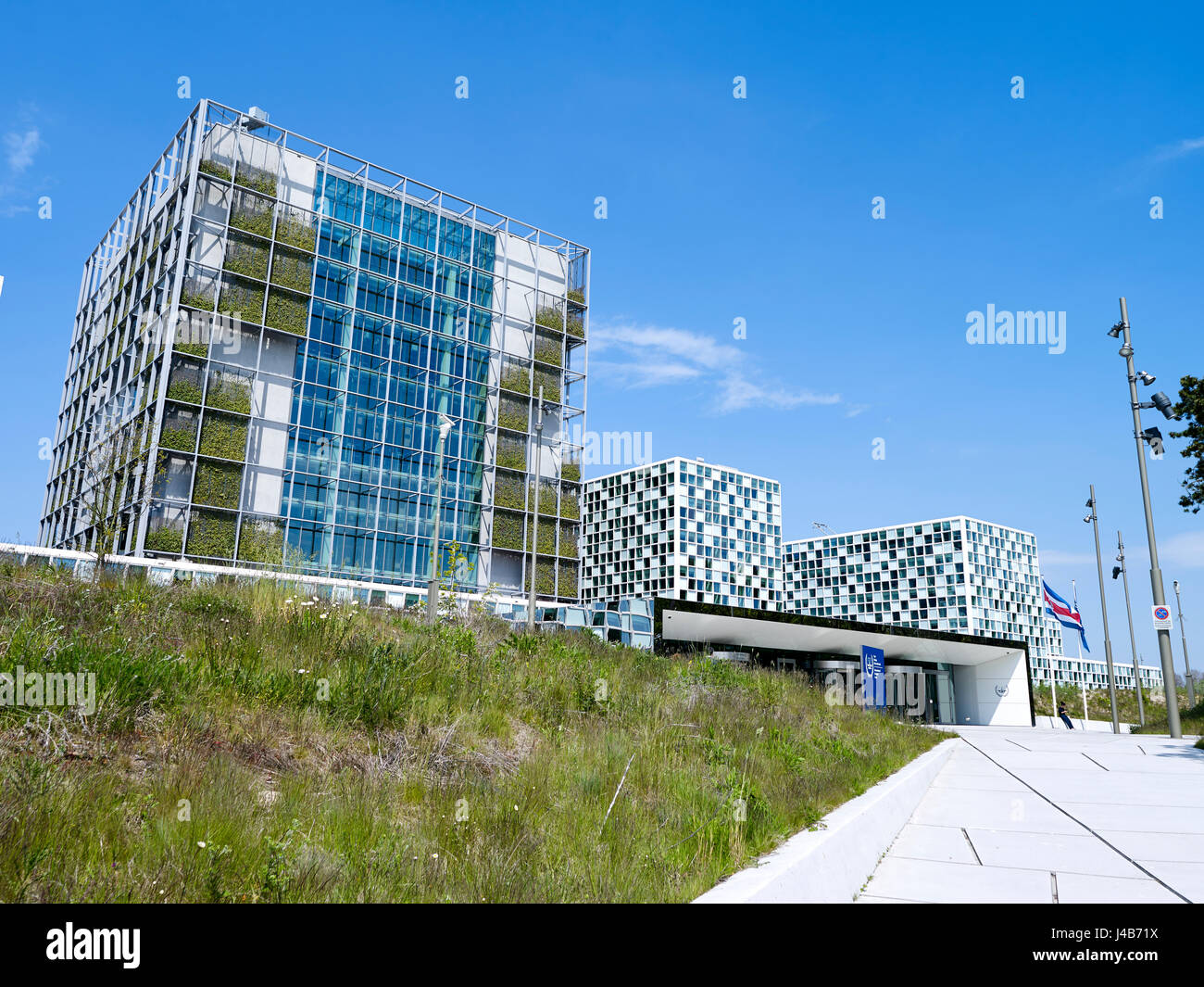 La Corte Penale Internazionale (ICC o ICCt) , organizzazione intergovernativa e il tribunale internazionale, all'Aia Foto Stock