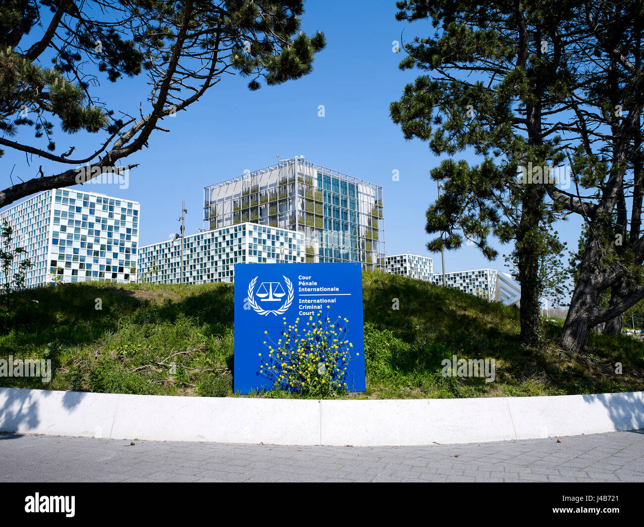 La Corte Penale Internazionale (ICC o ICCt) , organizzazione intergovernativa e il tribunale internazionale, all'Aia Foto Stock