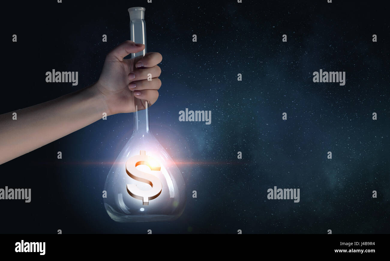 I soldi che fanno concept Foto Stock