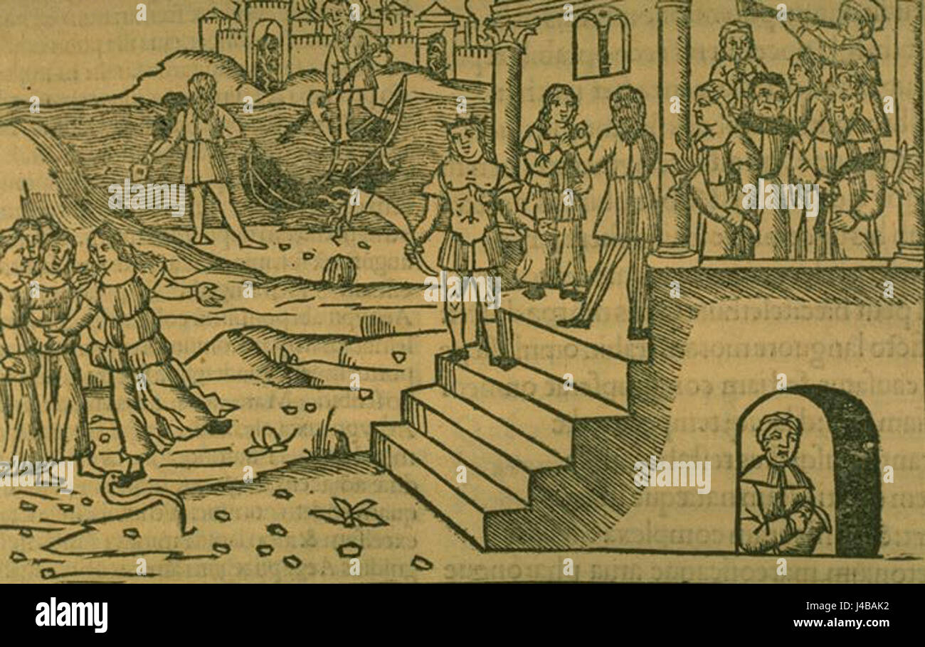 Regius serpente Eurydice Foto Stock