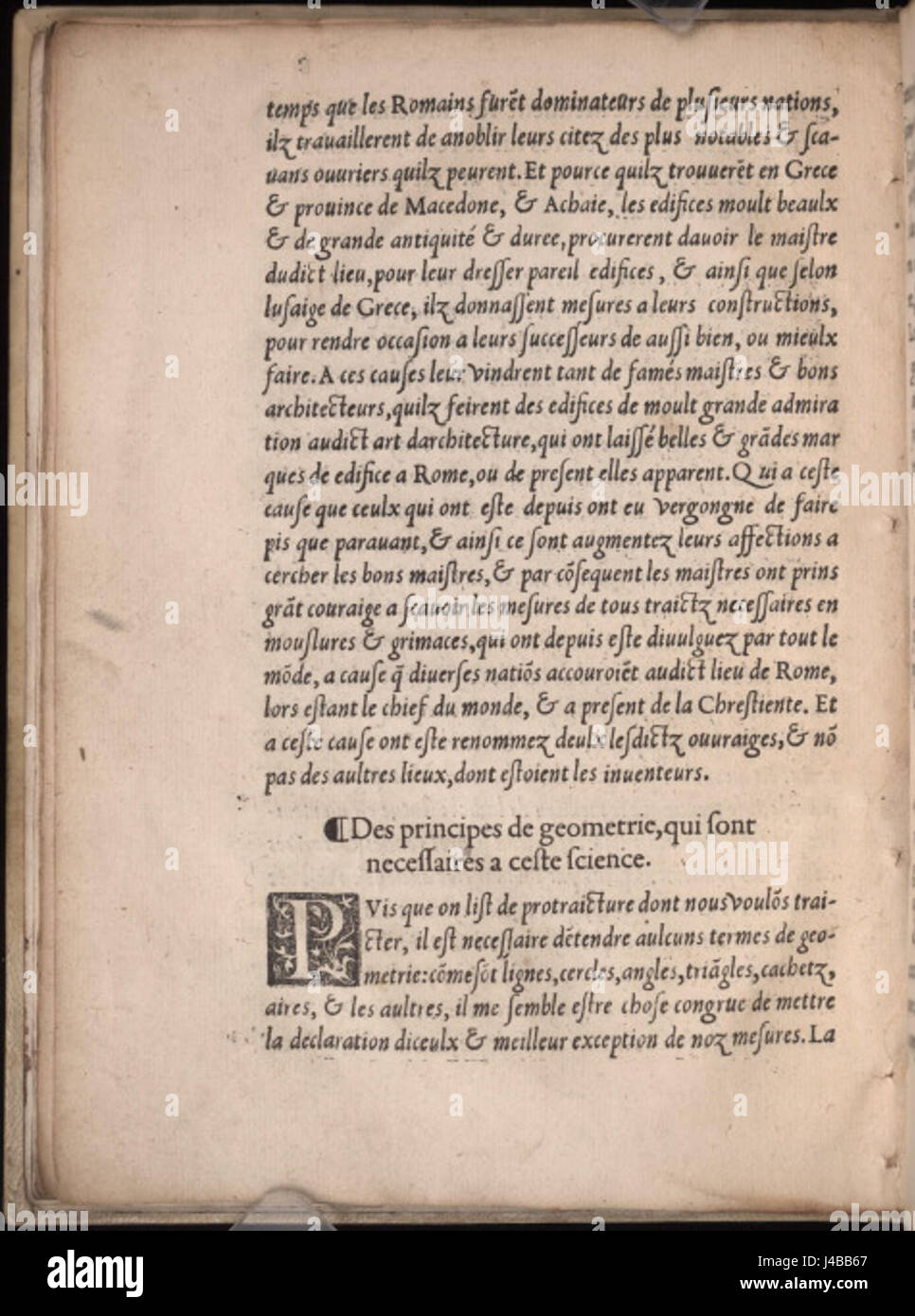 Raison darchitecture antique0027 pg8v Foto Stock