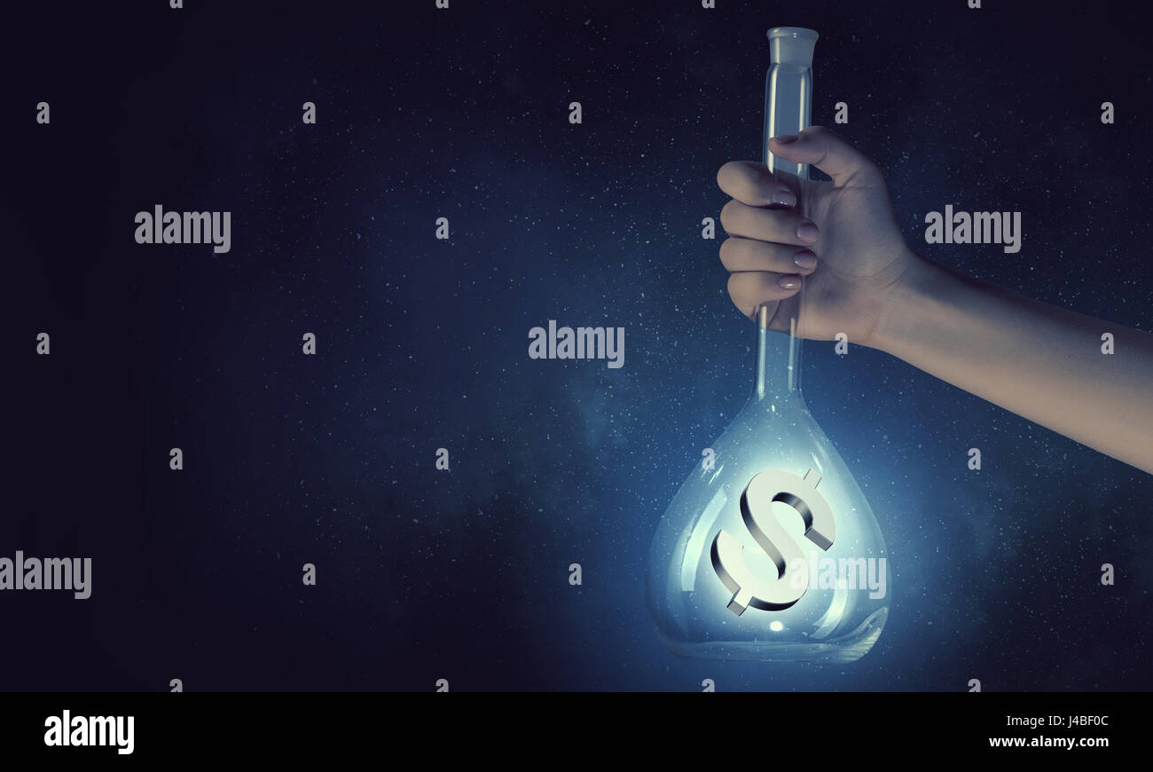 I soldi che fanno concept Foto Stock