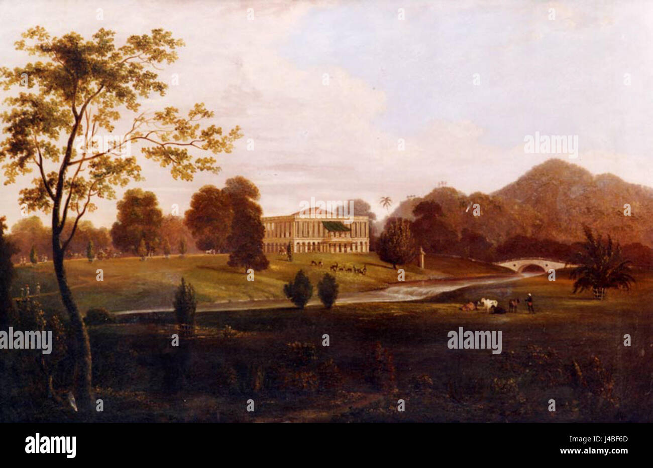 Museo di Penang pittura storica 427 Foto Stock