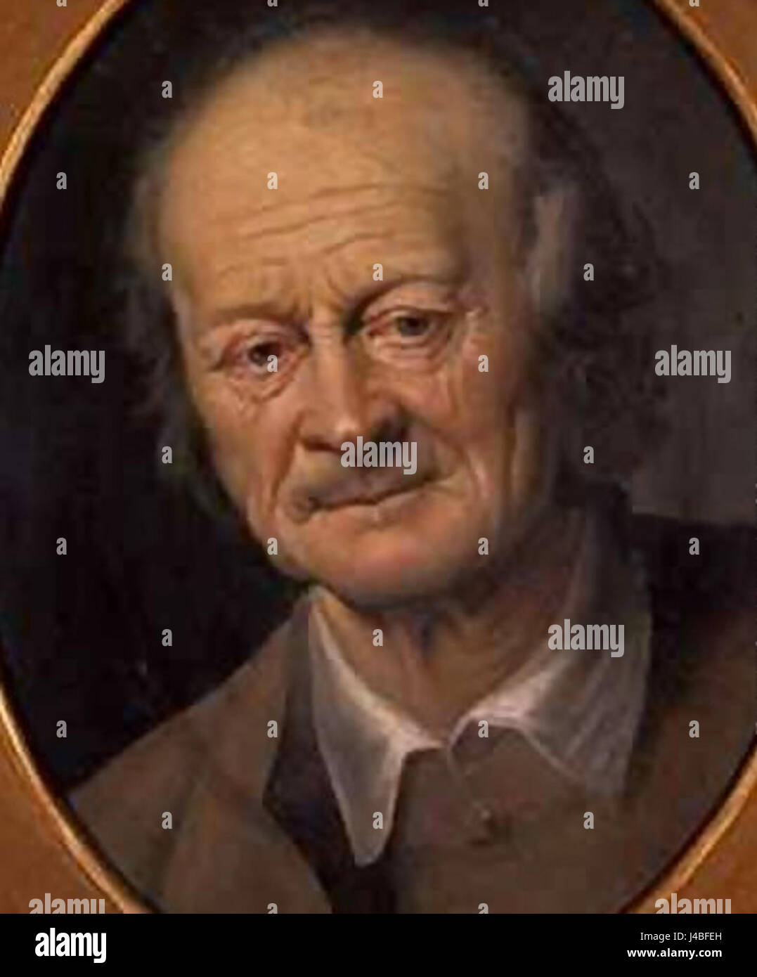 Portrait eines alten Mannes Foto Stock