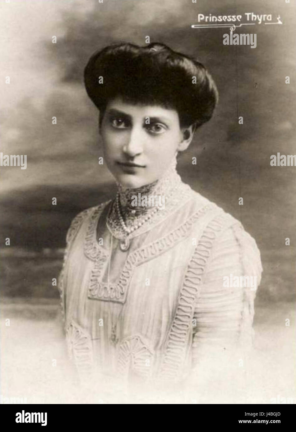 La principessa Thyra di Danimarca (1880 1945) Foto Stock