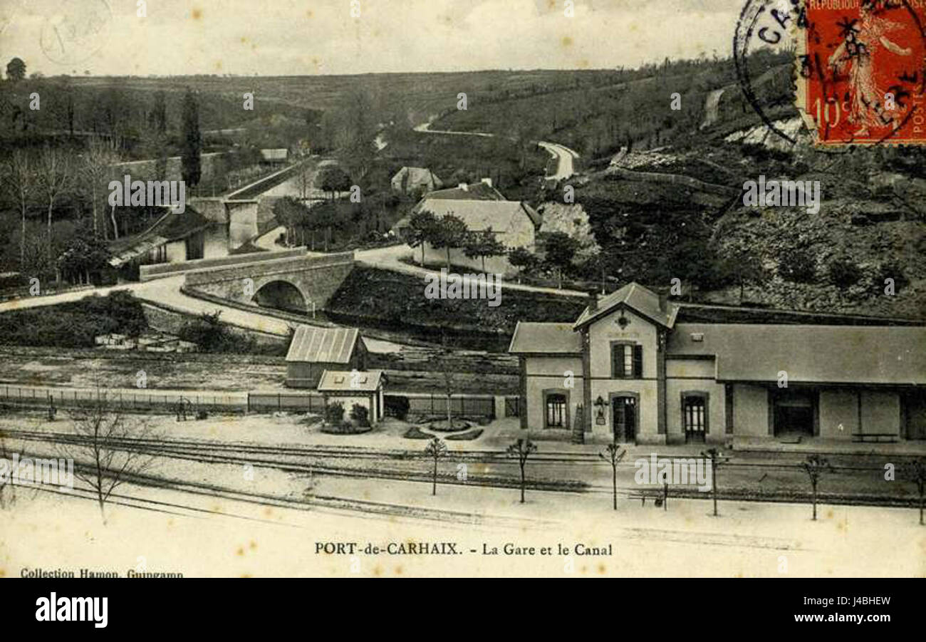 RB Port de Carhaix Foto Stock