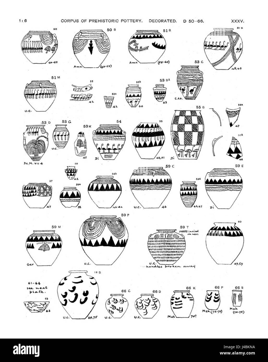 Petrie Decreated 05 si riferisce a uno specifico manufatto decorato o oggetto, potenzialmente associato al rinomato egittologo Sir Flinders Petrie. L'oggetto potrebbe provenire da collezioni egiziane antiche. Foto Stock