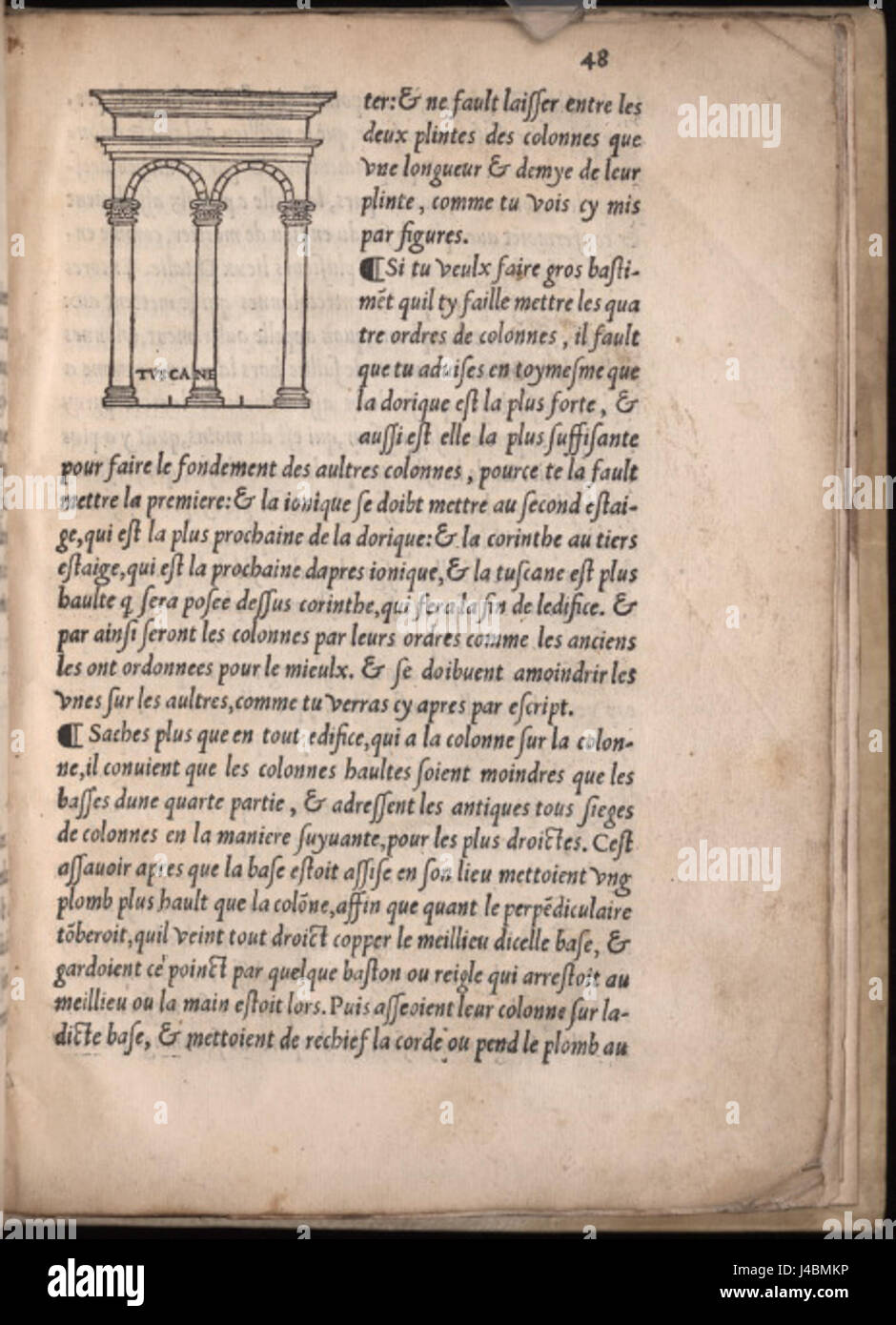 "Raison d'Architecture Ancient" è un trattato sull'architettura antica, con particolare attenzione ai principi del design classico e alla loro applicazione negli edifici antichi. Questo lavoro esamina il design, la forma e la funzione dell'architettura greca e romana. Foto Stock