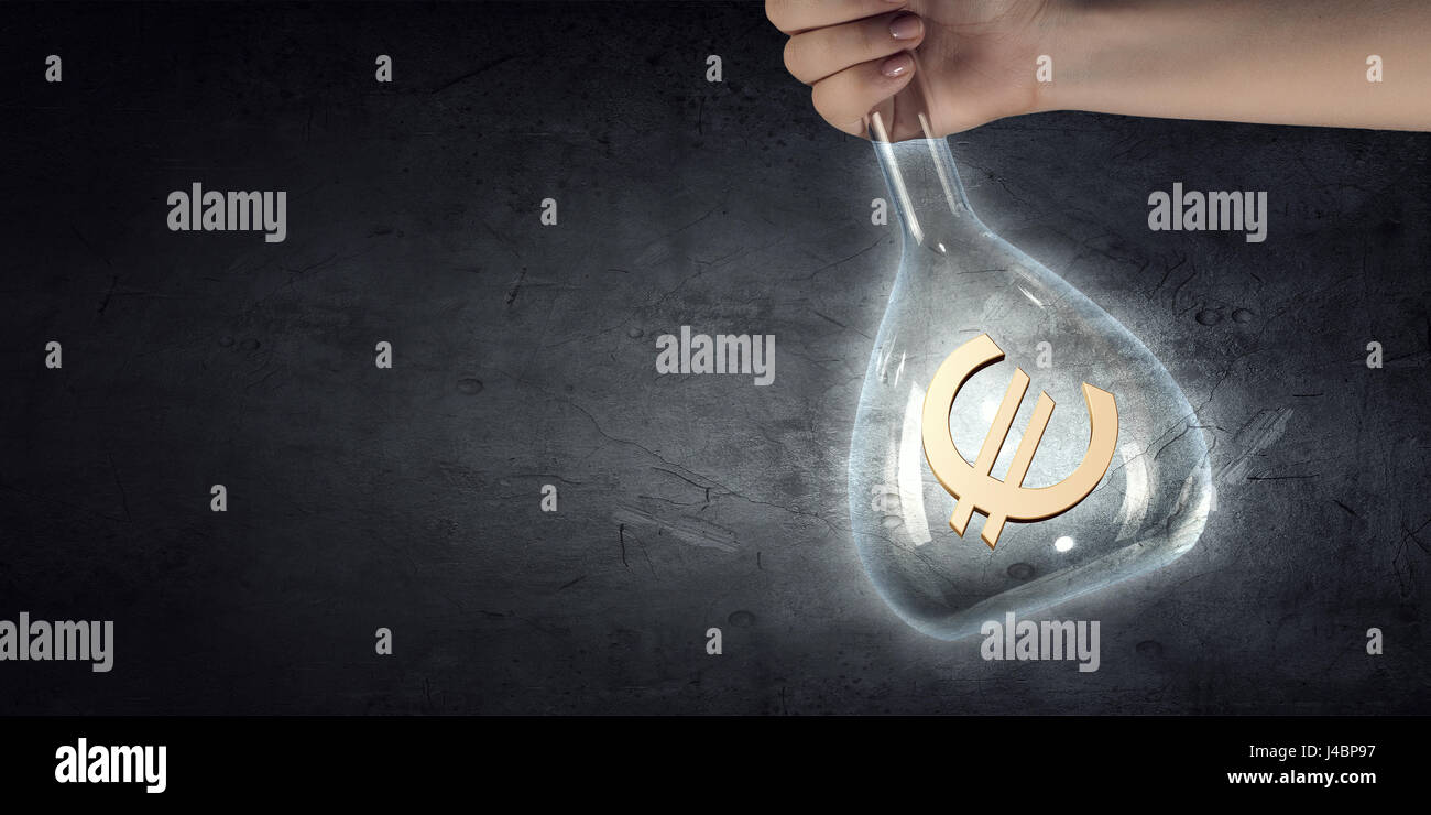 I soldi che fanno concept Foto Stock