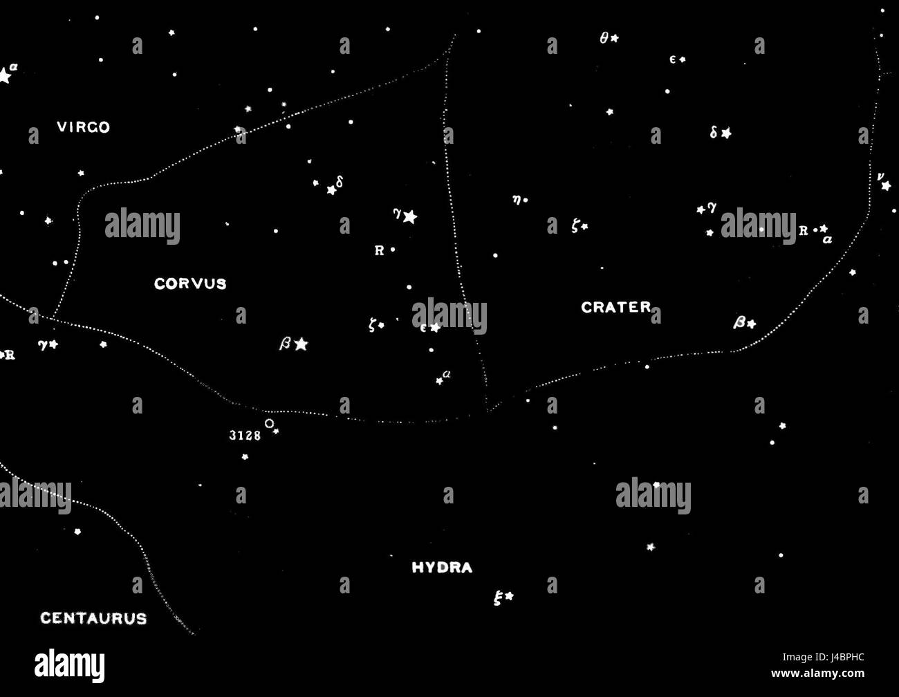 PSM V46 D759 meraviglie del cielo notturno mappa 8 Foto Stock