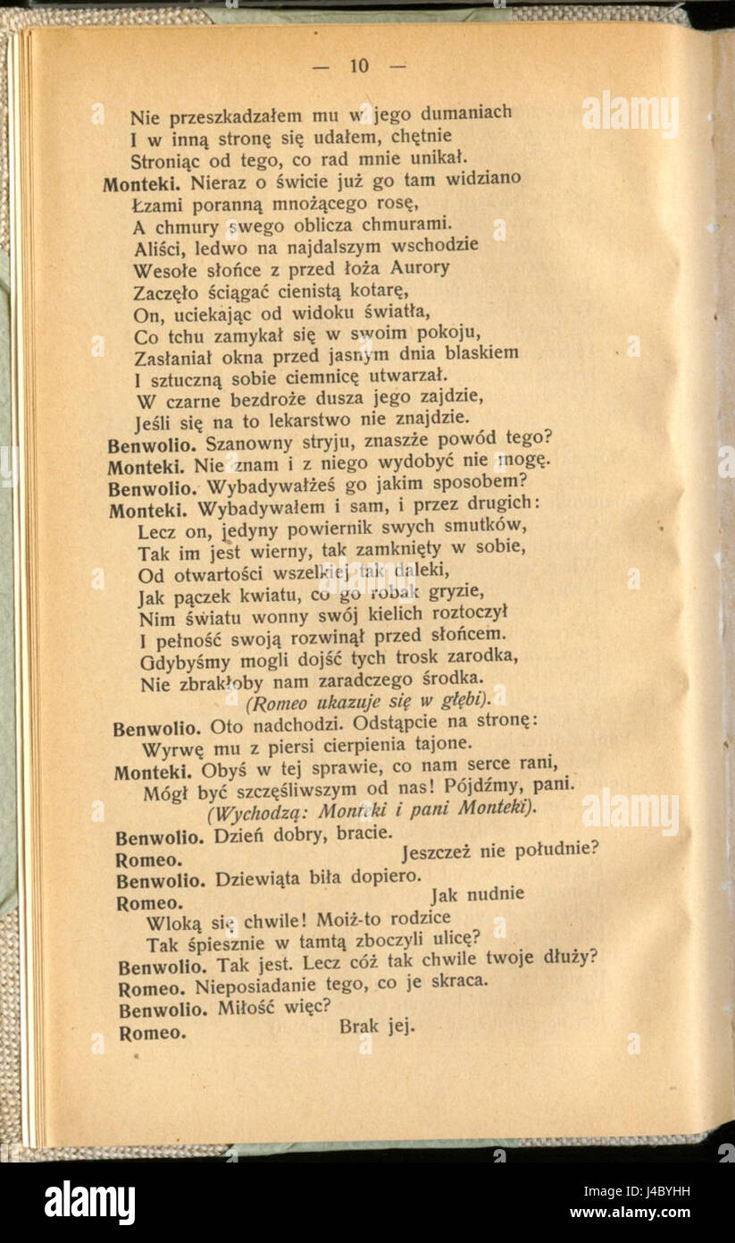 Questa immagine rappresenta una scena o un'illustrazione di Romeo e Giulietta di William Shakespeare, una delle opere più famose della letteratura inglese. La tragedia racconta la storia di due giovani amanti la cui relazione finisce in tragedia a causa di conflitti familiari. Foto Stock